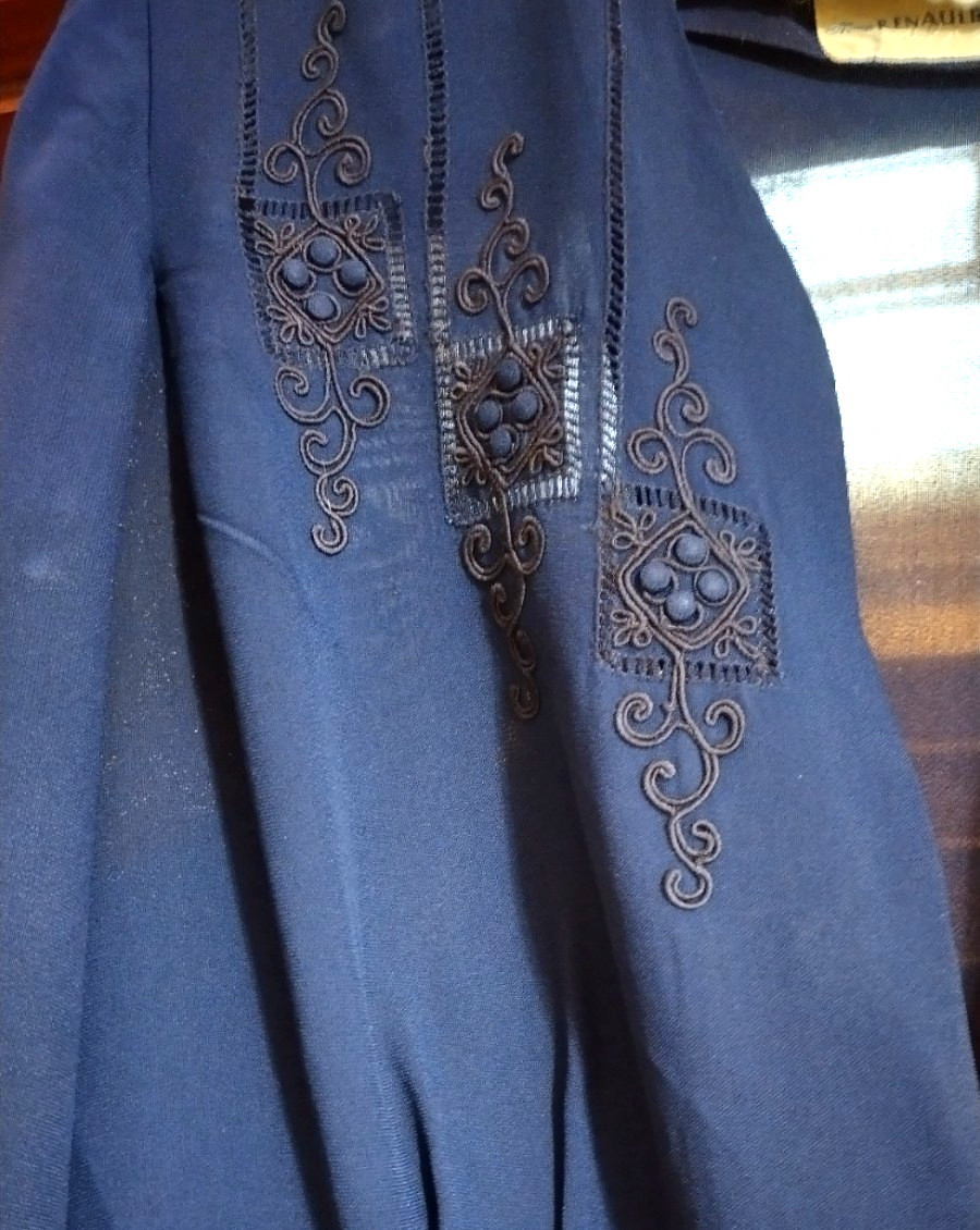 Vintage Mme Renaud Frocks – Silk or Rayon Blouse – Size S – Very Delicate 1940’s