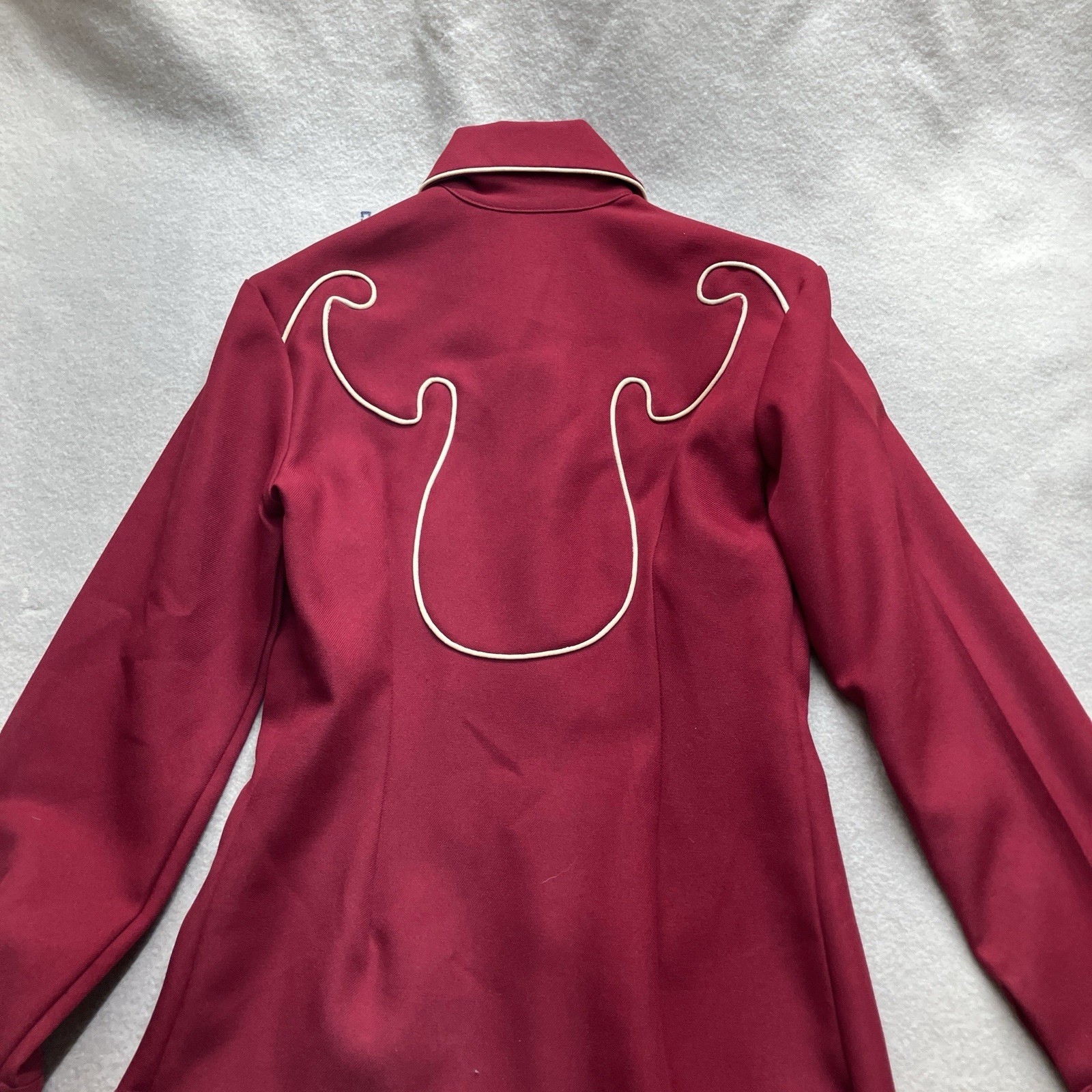 Vintage 70s Ranchwear Western Shirt Women’s 10 Small Dickson Jenkins Embroidered
