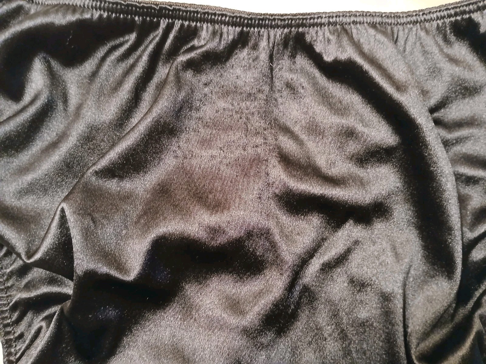 Vintage 90s Victoria’s Secret Black Satin Second Skin Hipster Bikini Panties M