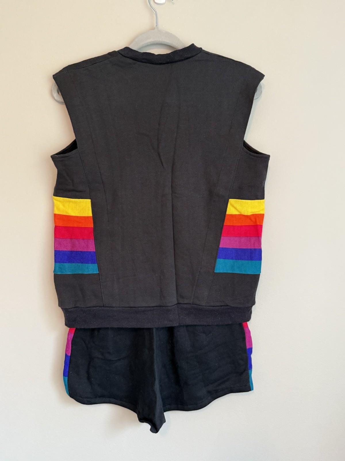 VTG Danskin Athleisure Women’s Sleeveless Snap Vest & Shorts Original Tags