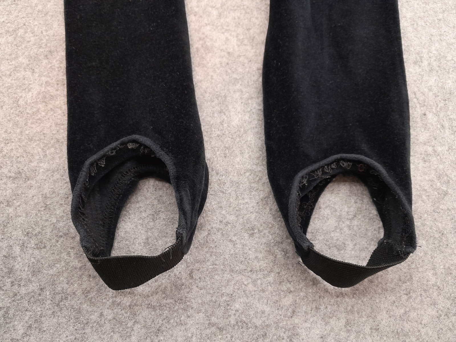 Vintage 80s 90s TapeMeasure Stirrup Pants Women’s Size XS Black Made in USA