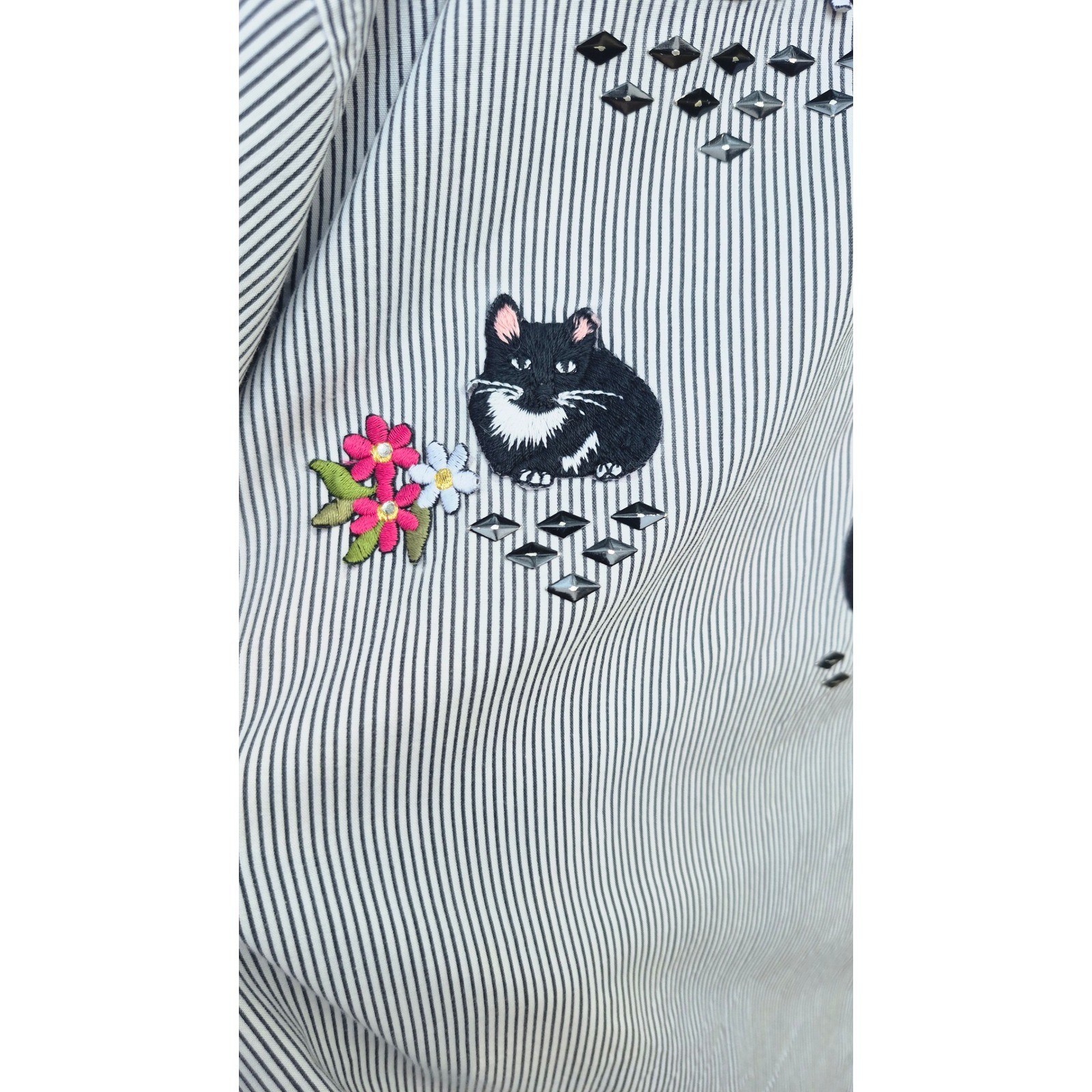 Vintage Cat Lady Social Club Curated Box 90s Liz & Me Vera Bradley Scarf Shirt