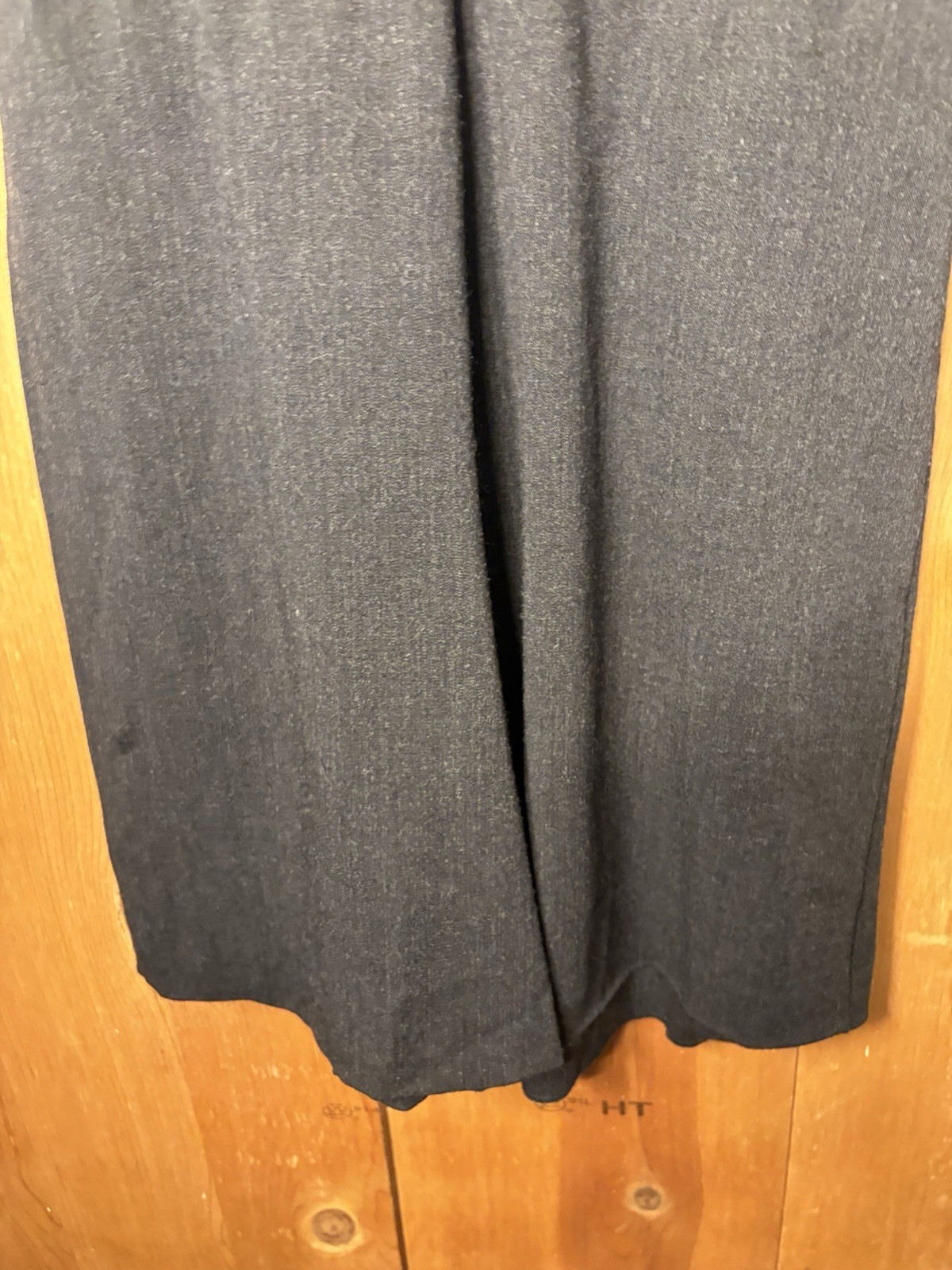 VTG Emporio Armani black asymmetric double-front blazer ROMPER Wool XS/S 36/26”