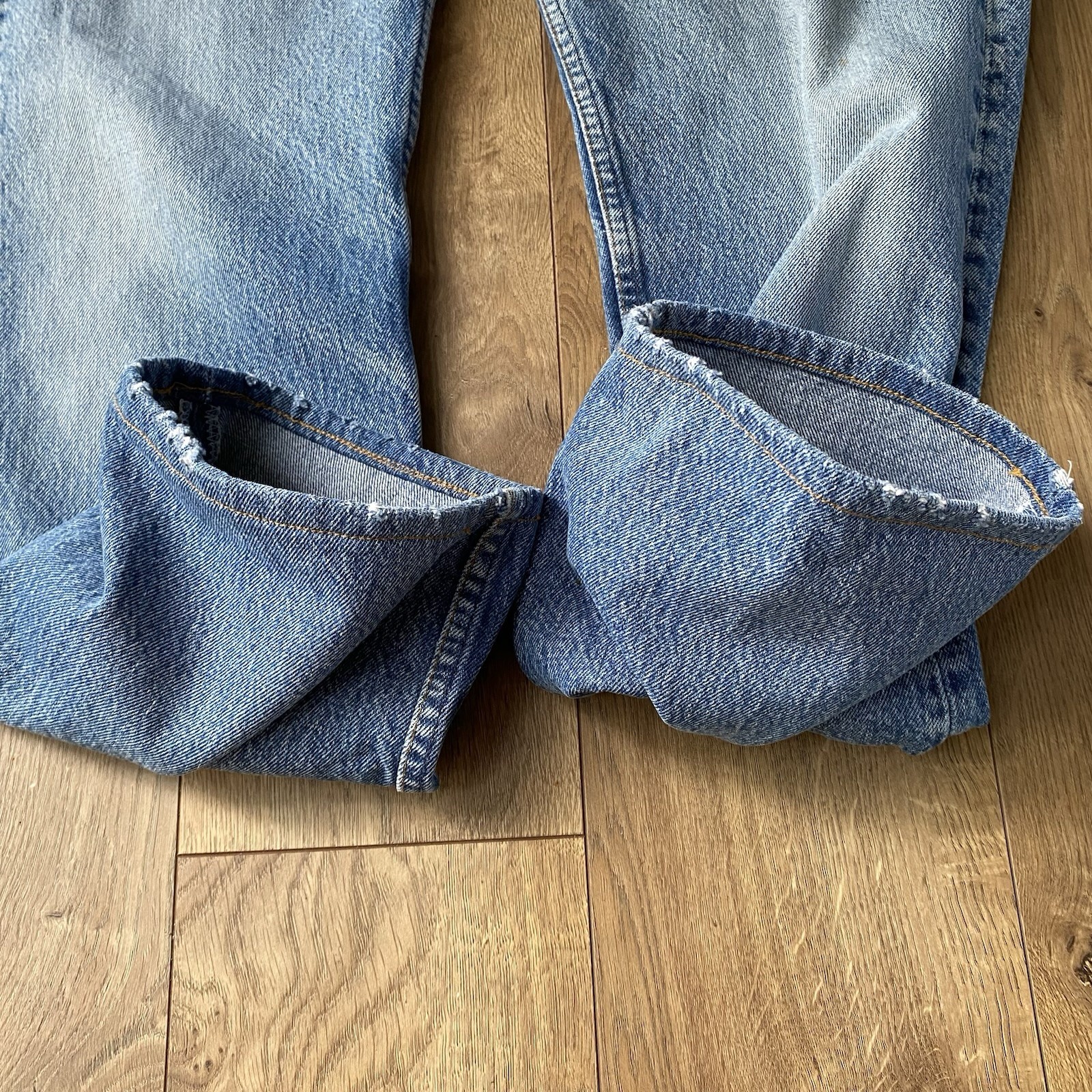 Levis 501 XX Vintage Jeans 80s Blue Faded Denim Straight Made In USA 31 29