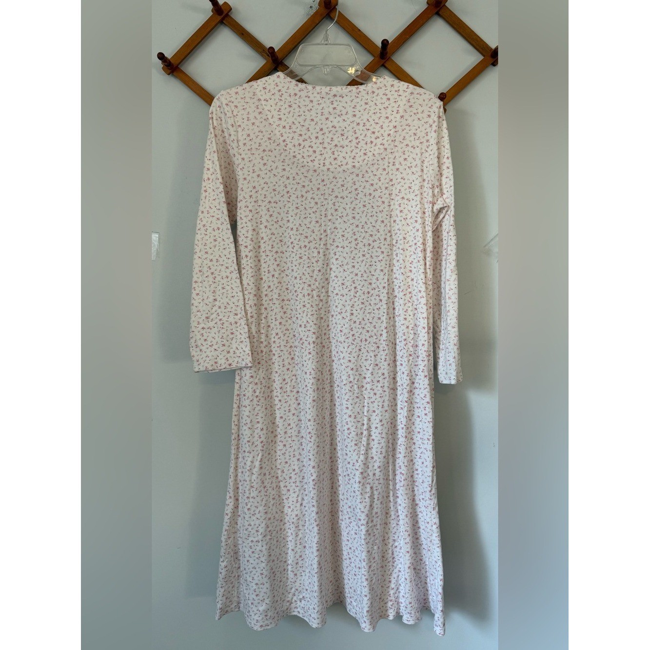 Lanz Of Salzburg Vintage Floral Nightgown Nigh Dress M cottagecore