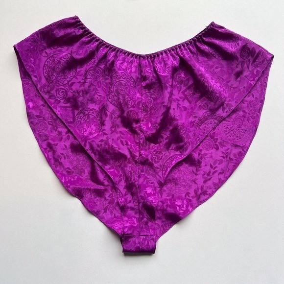 Vintage Victoria’s Secret Gold Label 1984 Pink Purple Sleepwear Set