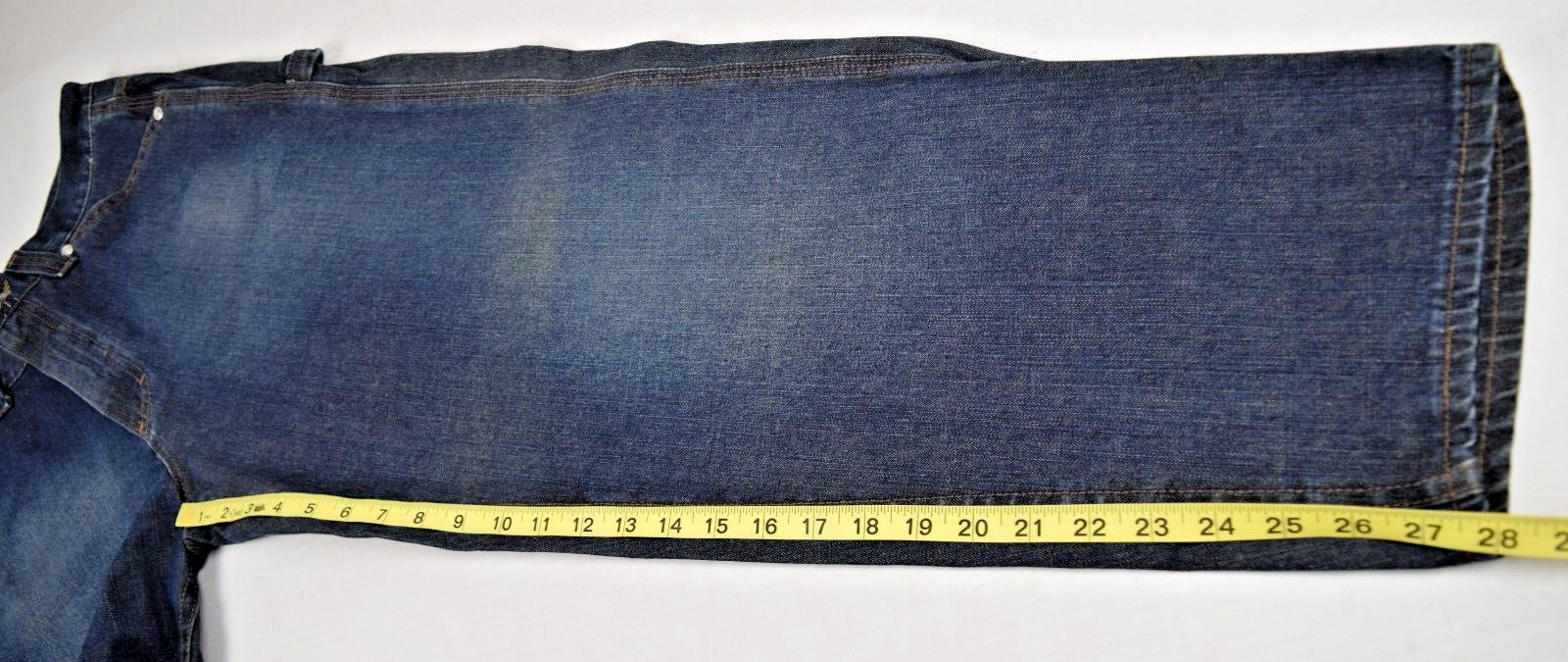 Vintage Jeans Lee Riveted W30 L28 90s Blue Painter Style Relaxed Fit Made USA