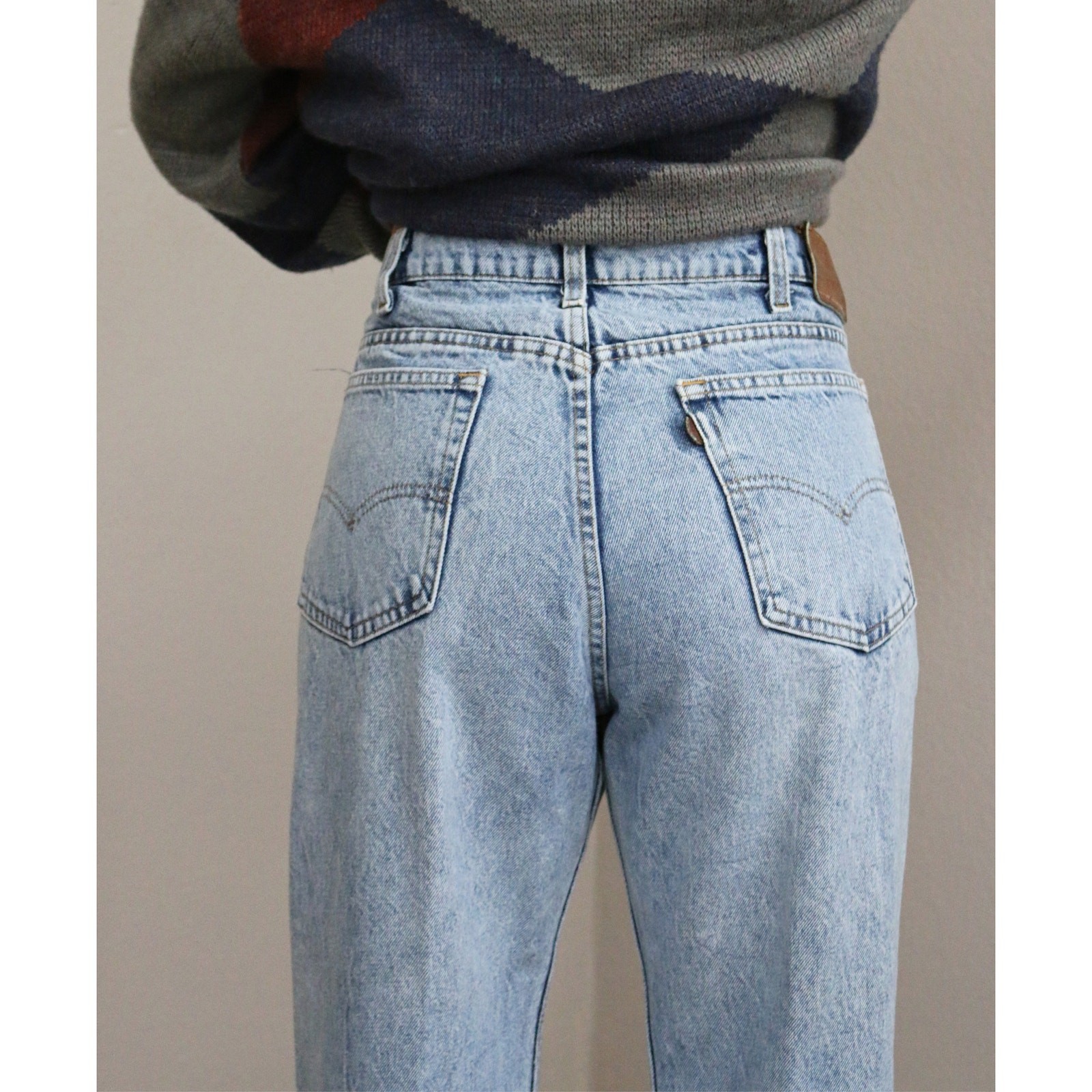 1980’s Vintage Levi’s Baggy Fit 840 Jeans ~ Women’s LG XL 36″ to 37″ ~ Men’s LG