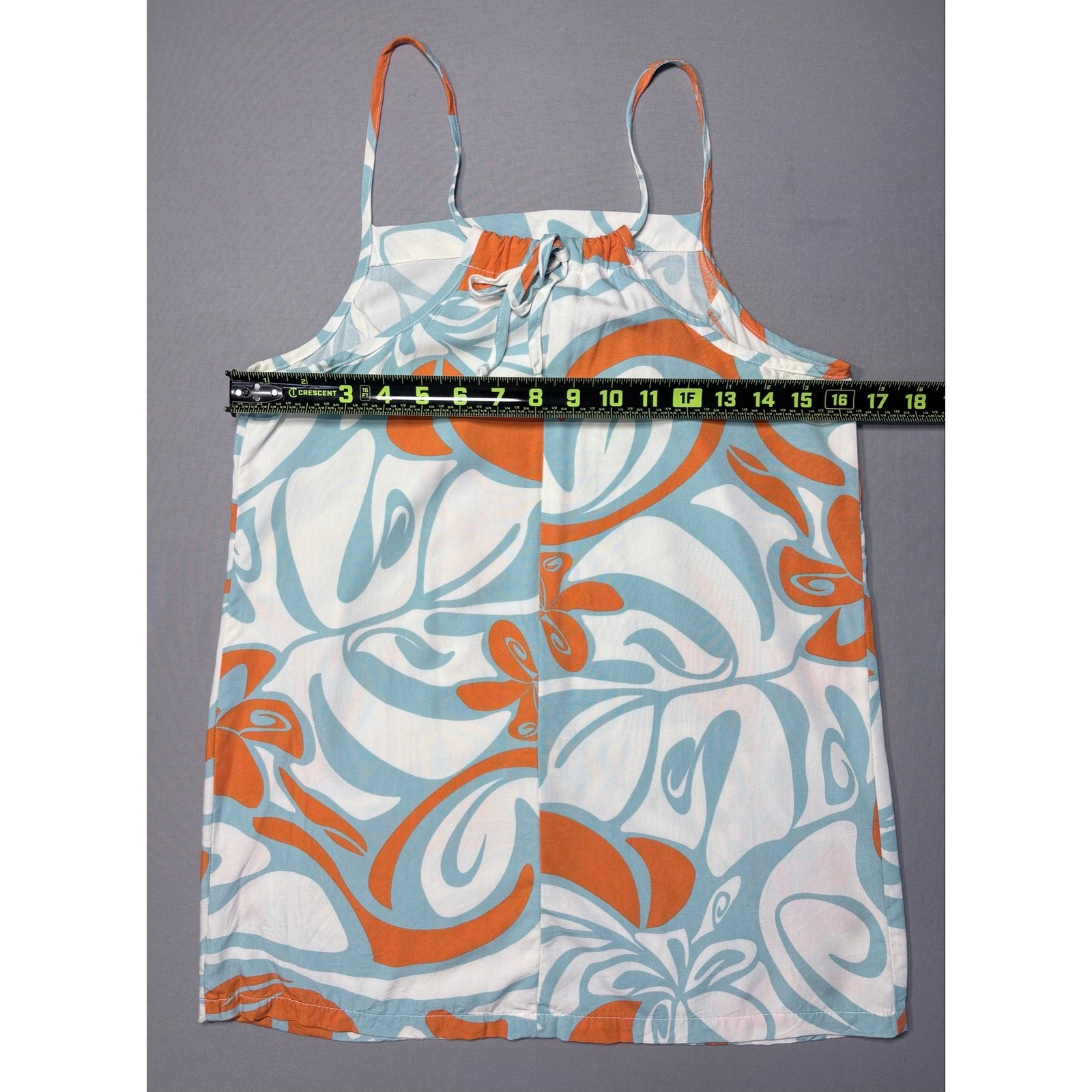 Vintage Local Design Made In Hawaii Funky Retro Racer Back Flowy Top Women’s XS