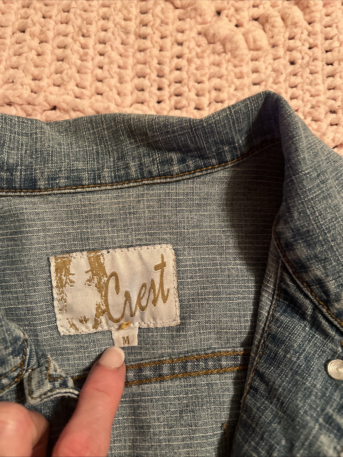 Vintage Crest Jeans Denim Outfit “70s – 80’s Costume”