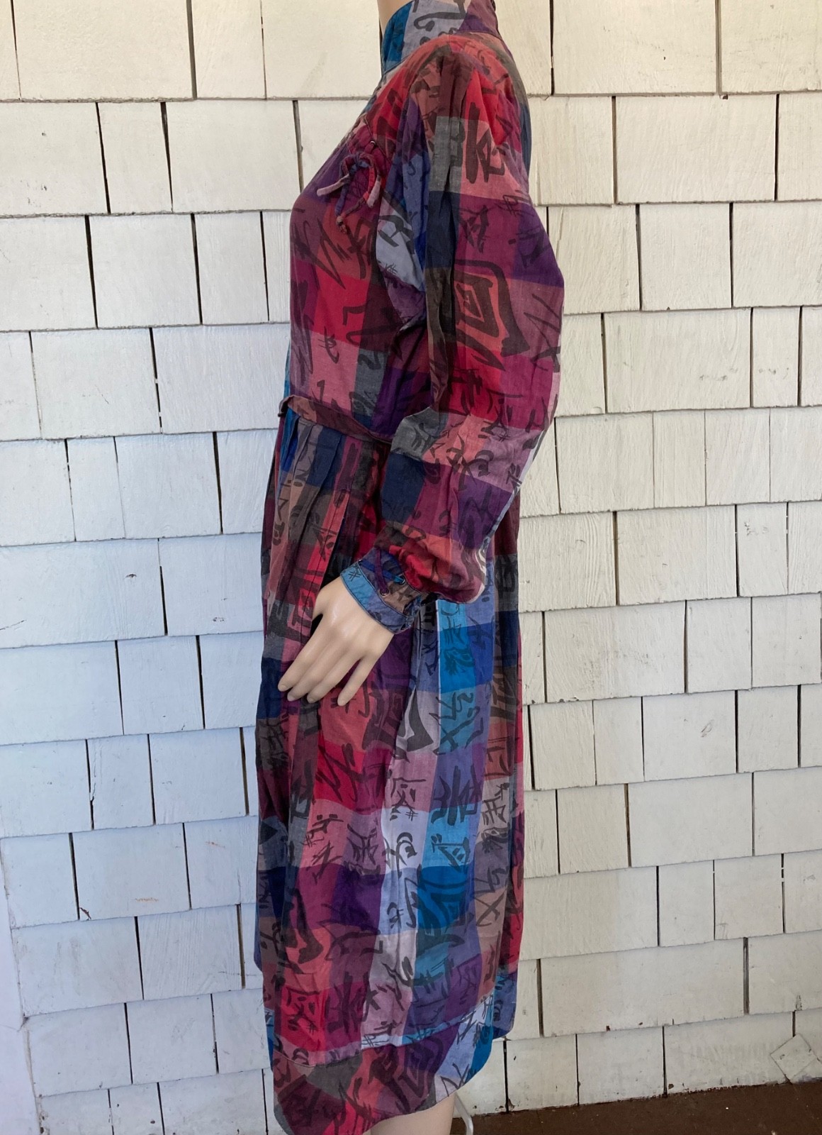 Vintage PHOOL Boho Cottagecore Cotton Dress Size Medium