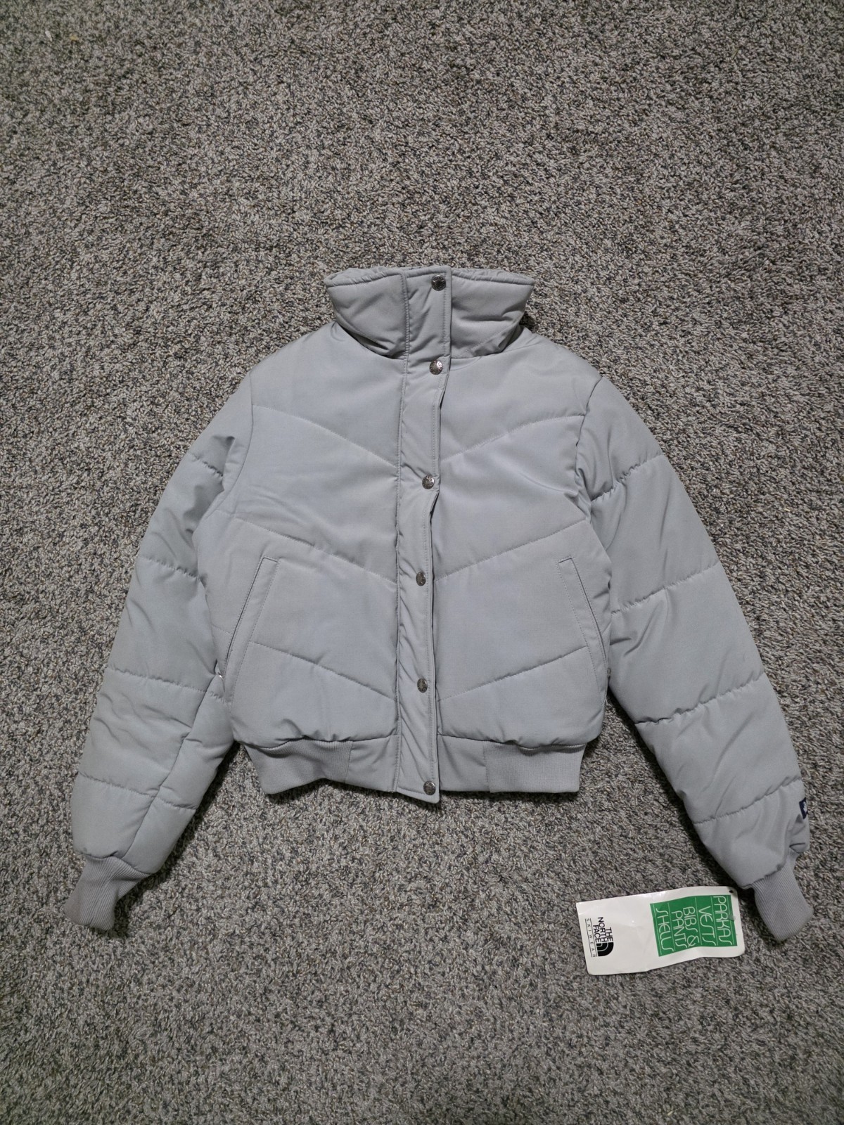 Rare Vintage 80s The North Face Ski Wear Puffer Jacket Size 12 Small USA