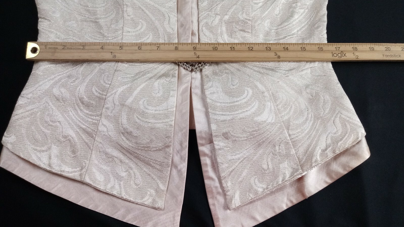 Vintage Cachet by Bari Protas Women’s Ivory Tapestry Elegant Suit Sz 10 Set 2pc