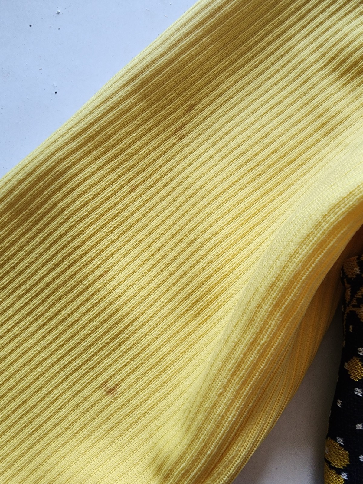 Vintage 70s Floral Jumpsuit Set Yellow Blue Wide Leg Outfit Women’s