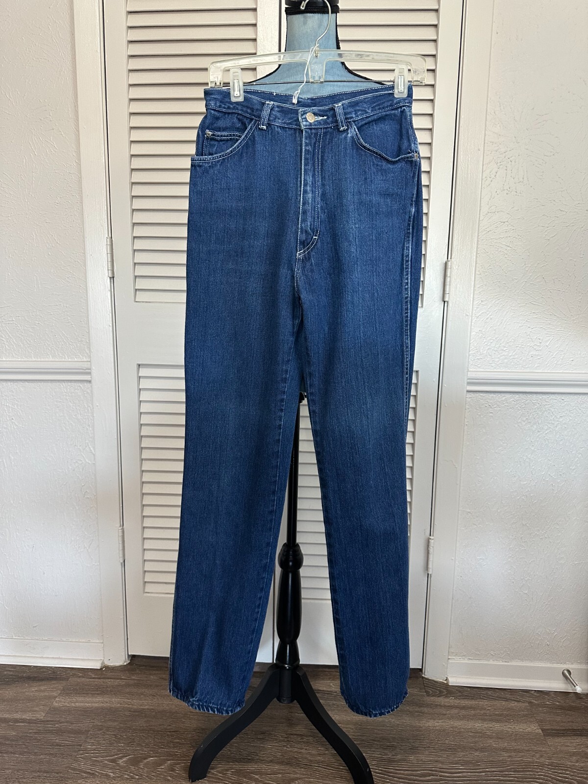 Vintage 80’s PS Gitano Jeans High Waist Dark Wash Blue Jeans Denim Size 8/9 Tall