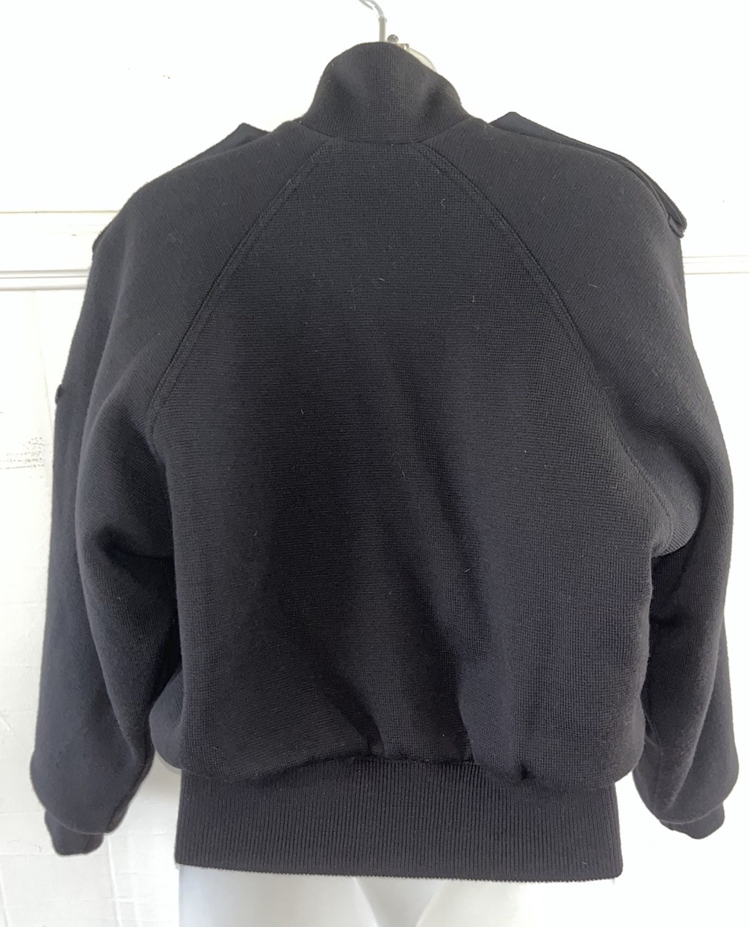 Vintage 80s Ralph Lauren Wool Military Thinsulate Bomber Jacket Talon Zip-Sz M