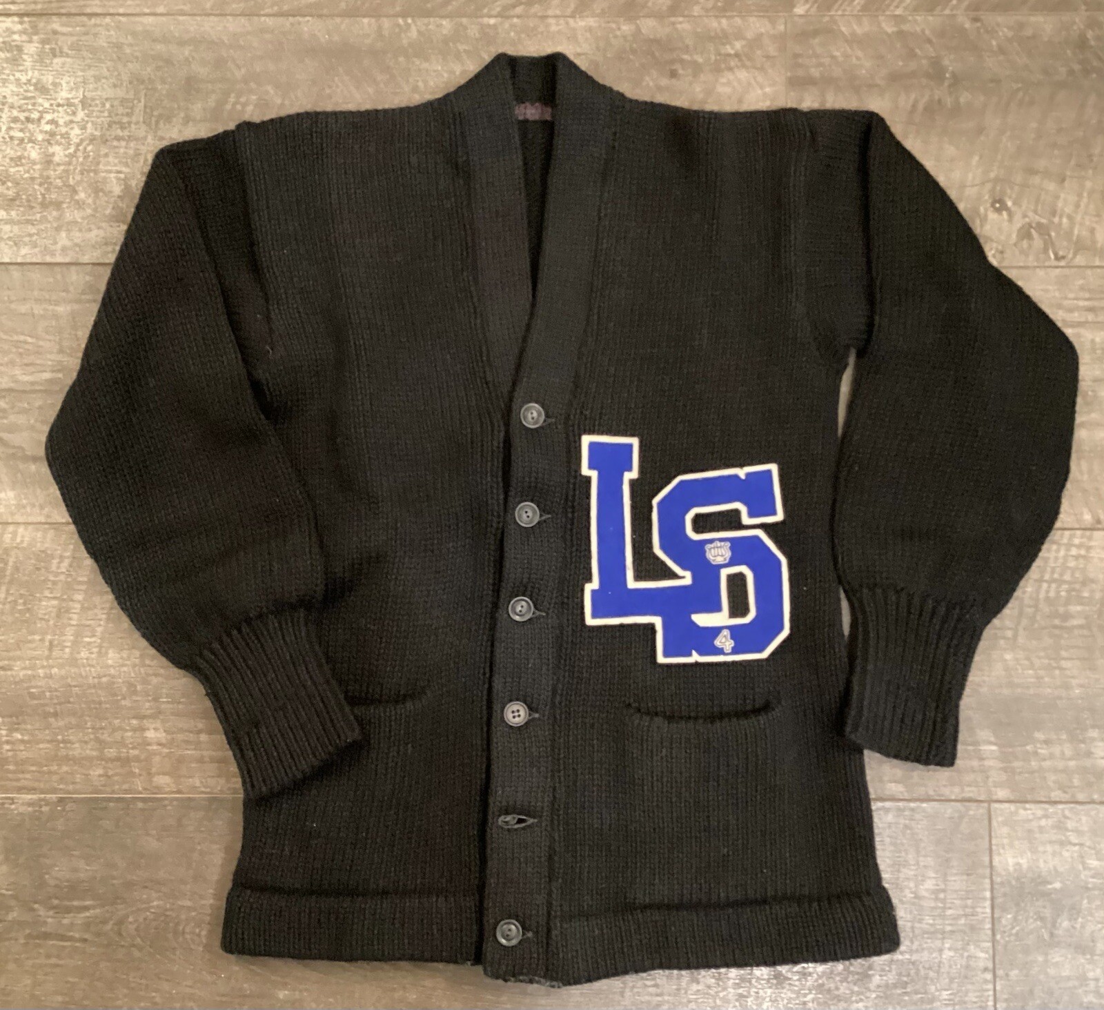 Vintage 1959 Lampeter Strasburg High School Letterman’s Sweater Lancaster PA