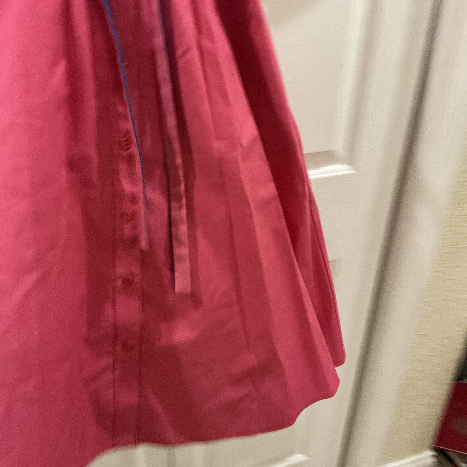Vintage Women’s Dress Willie Of California Made In Usa Pink Size 8 Cotton Blend