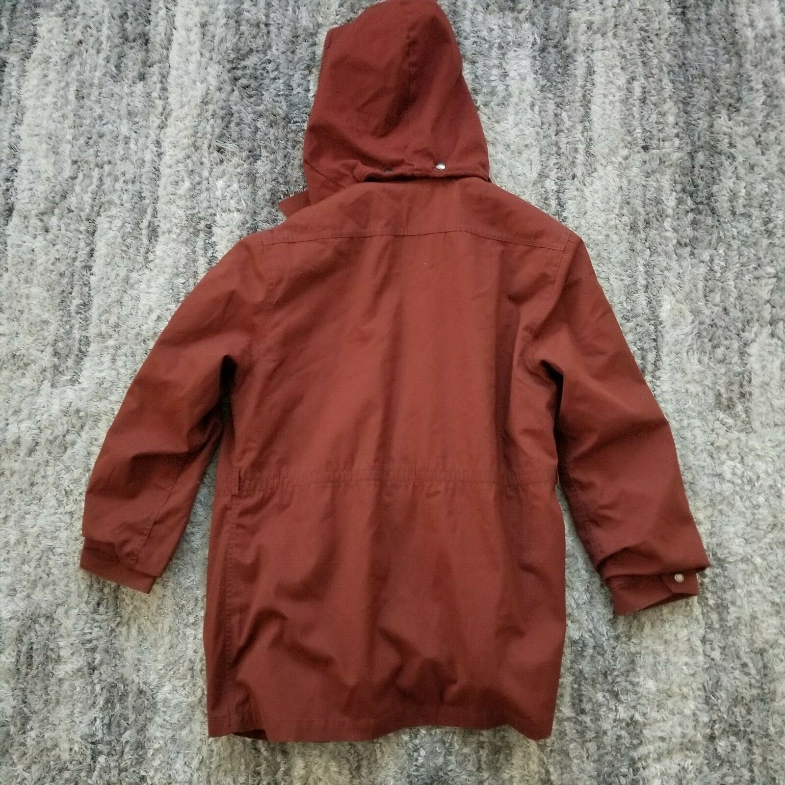 London Fog Vintage Lined Jacket with Removeable Hood, Sz S/M (9/10)