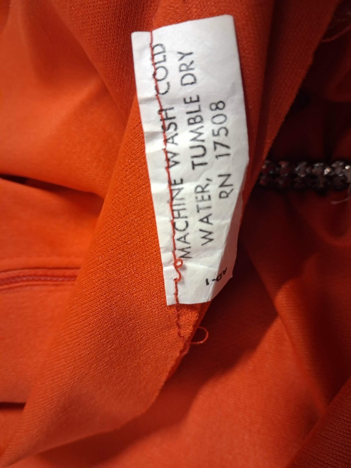 Vintage International Ladies Garment Workers Union Red Dress