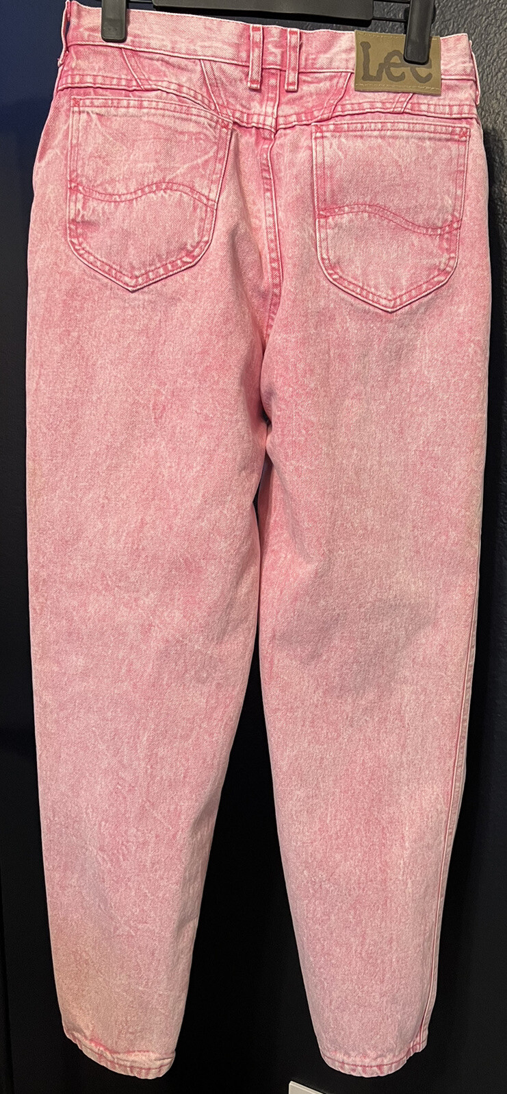 Lee Vintage Women’s Pink High Waisted Jeans – Size 12 M – Made in USA