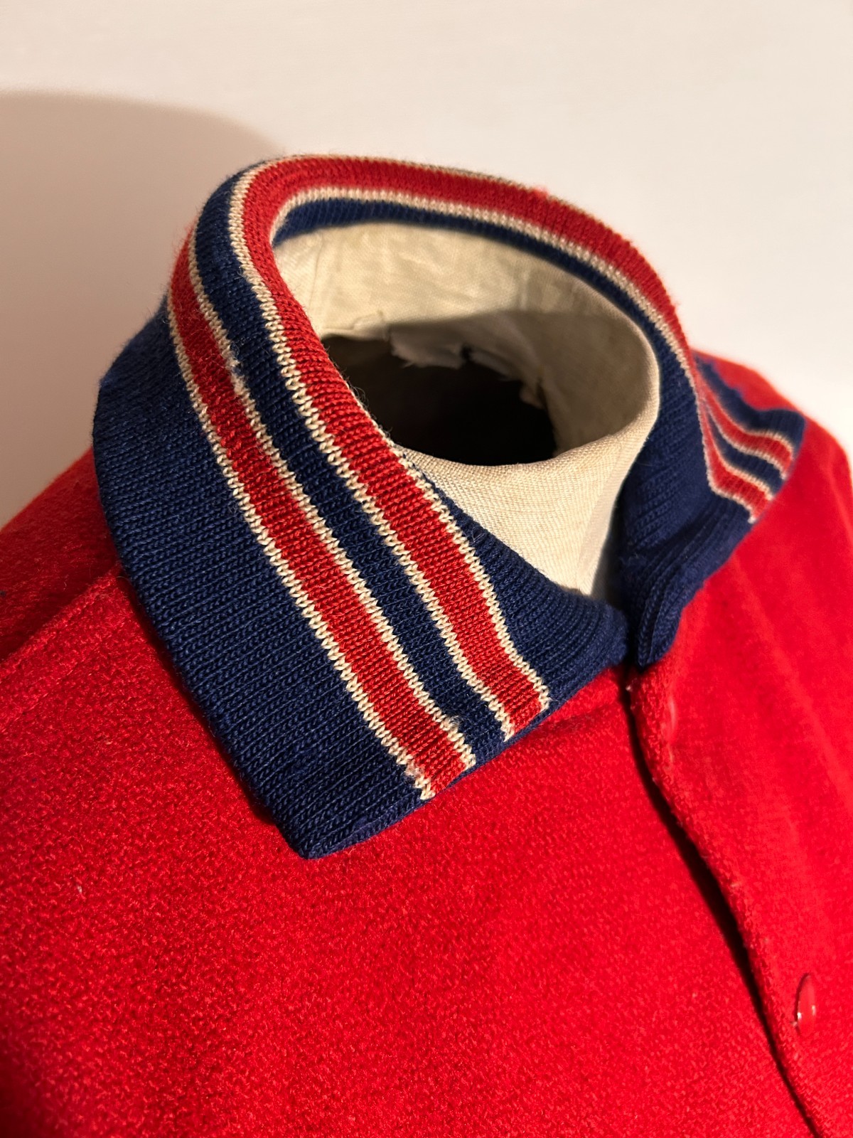 Vtg 50s Christmas Wool Varsity Jacket McKeesport Tigers Pennsylvania BL USA