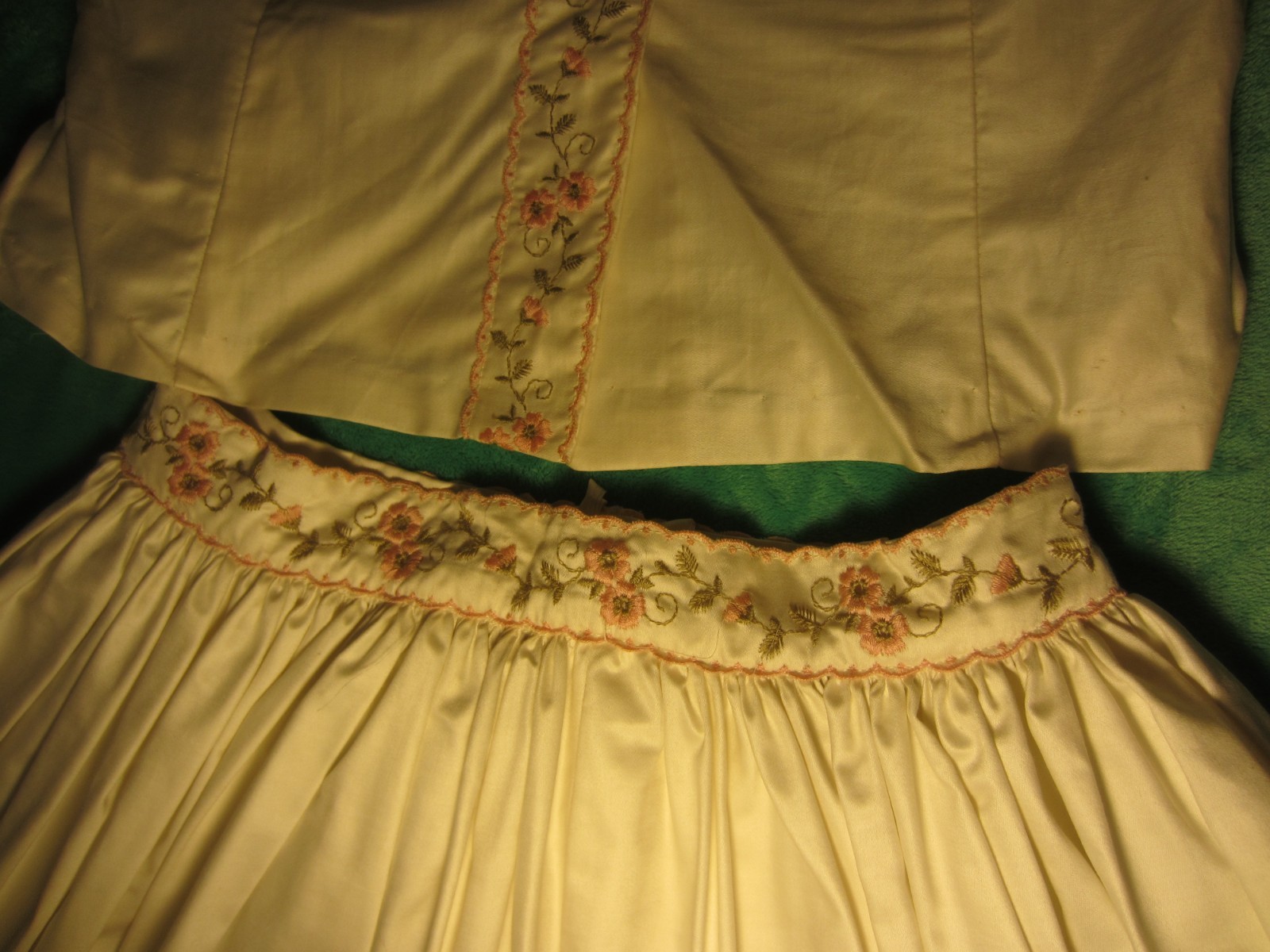 VTG~Sleeveless Top/Button Down Front w/ Flowing Swing Skirt~Small~CABANA Sportsw