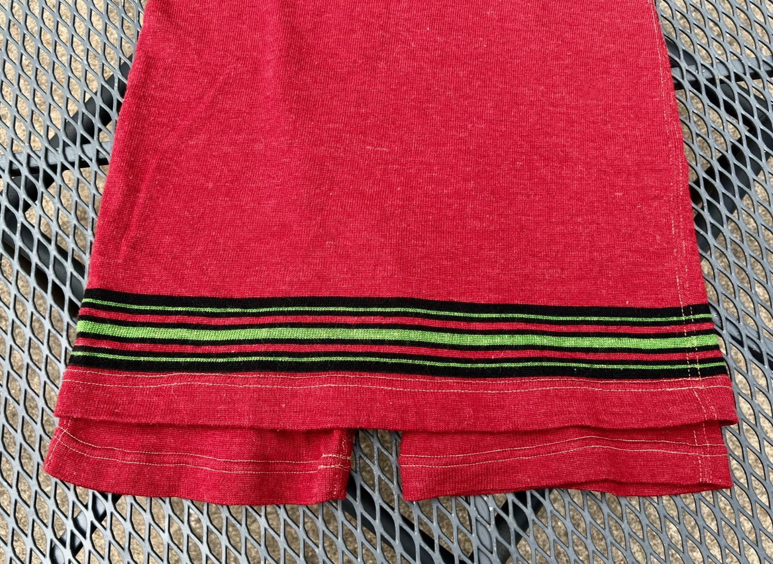 Vintage Wool Bathing Suit 1920s Art Deco Schmelrer’s Sporting Goods Kansas City