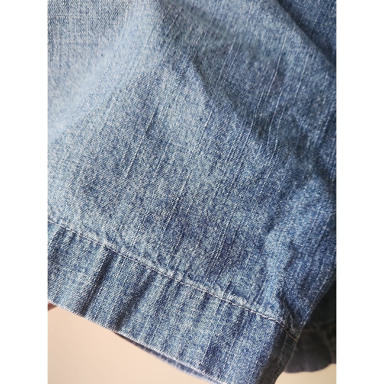 Vintage Gap sz 18 Denim Flat Front Shorts Plus