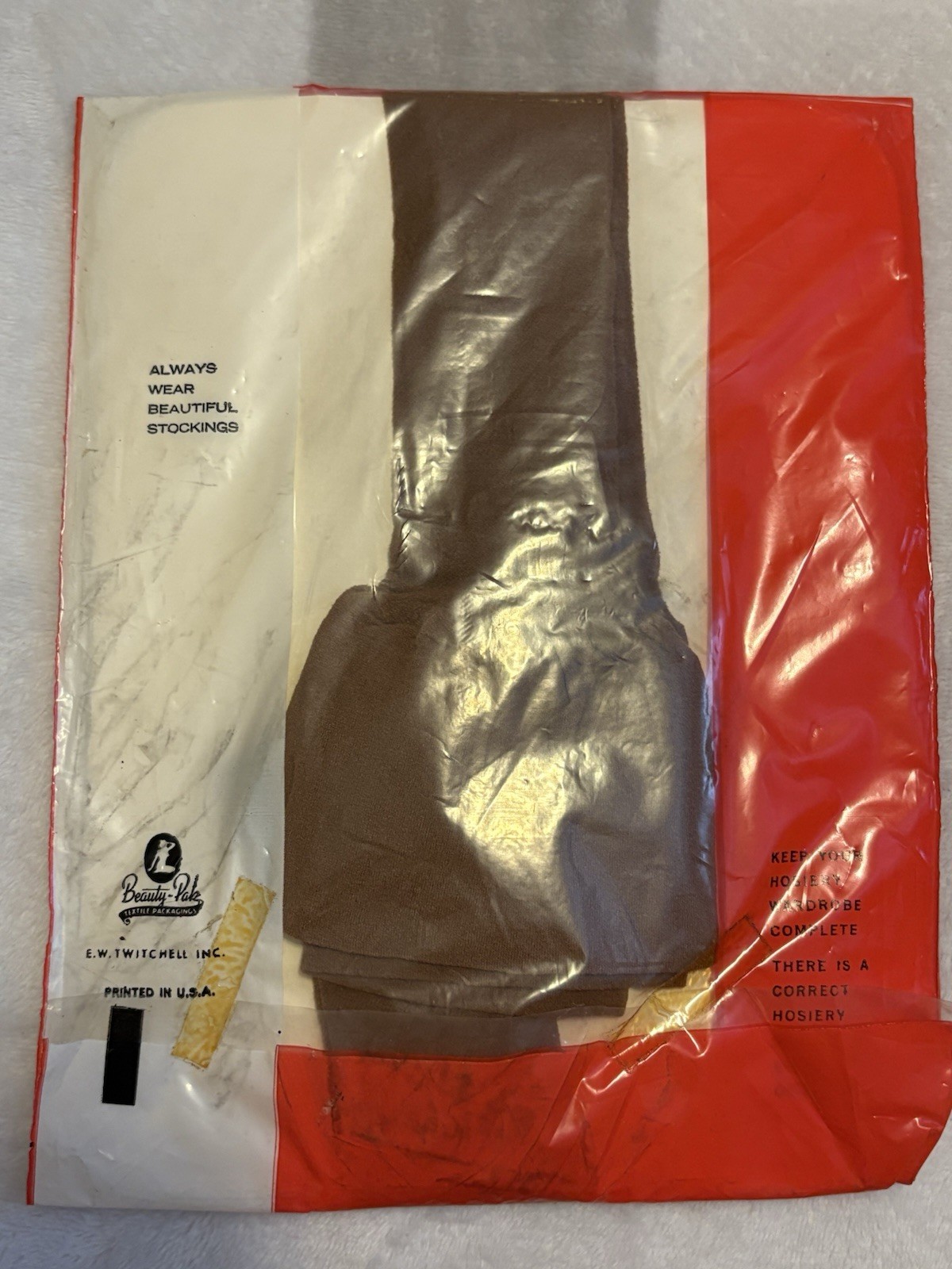 Fit-Rite Seamless Stockings 918A Irregulars 9-11 Tan tone 100% Nylon RN 24711