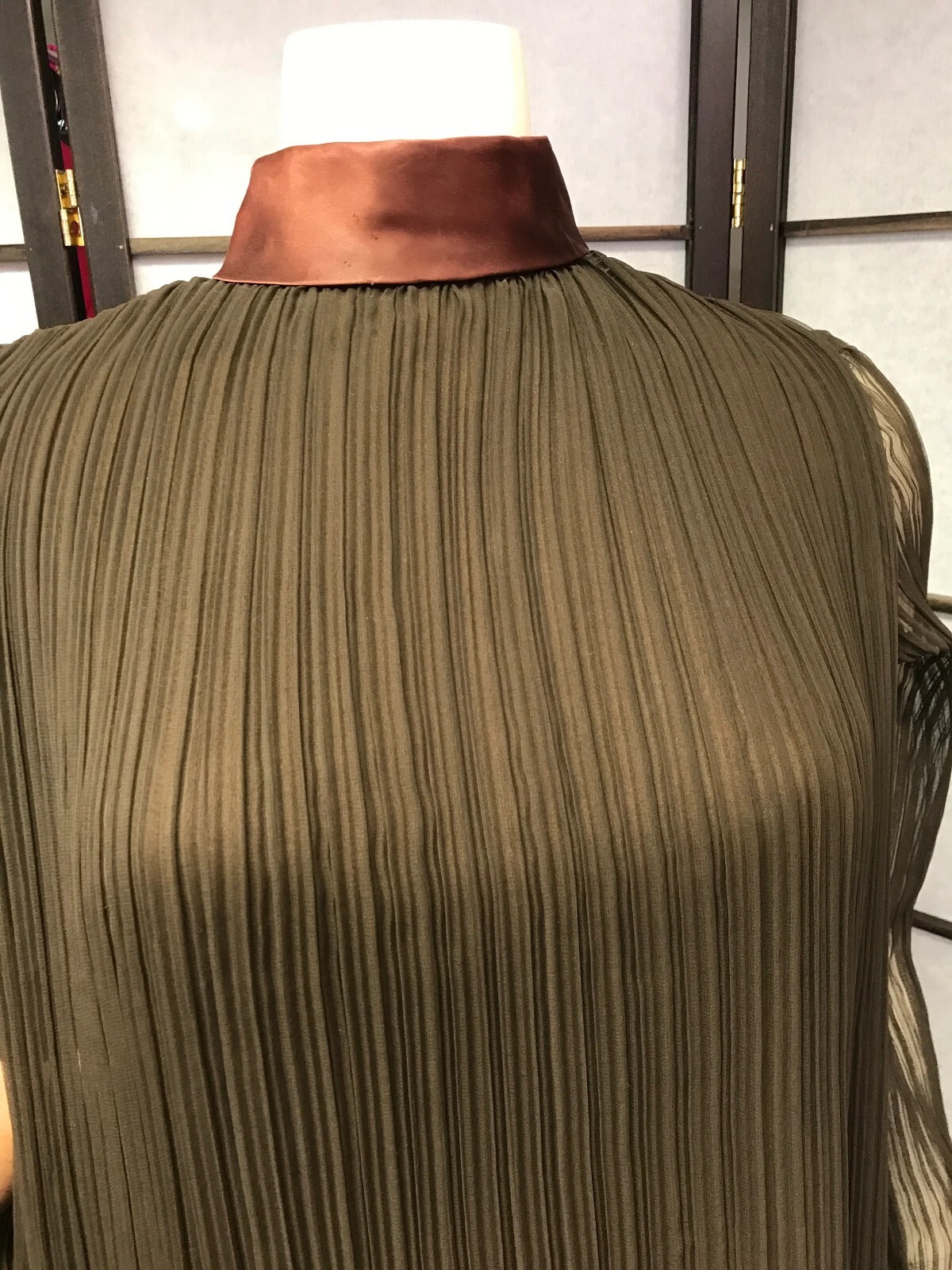 60s Vtg Brown Flapper Like Dress, Mod, Rockabilly, Retro, PinUp, GoGo, Space Age
