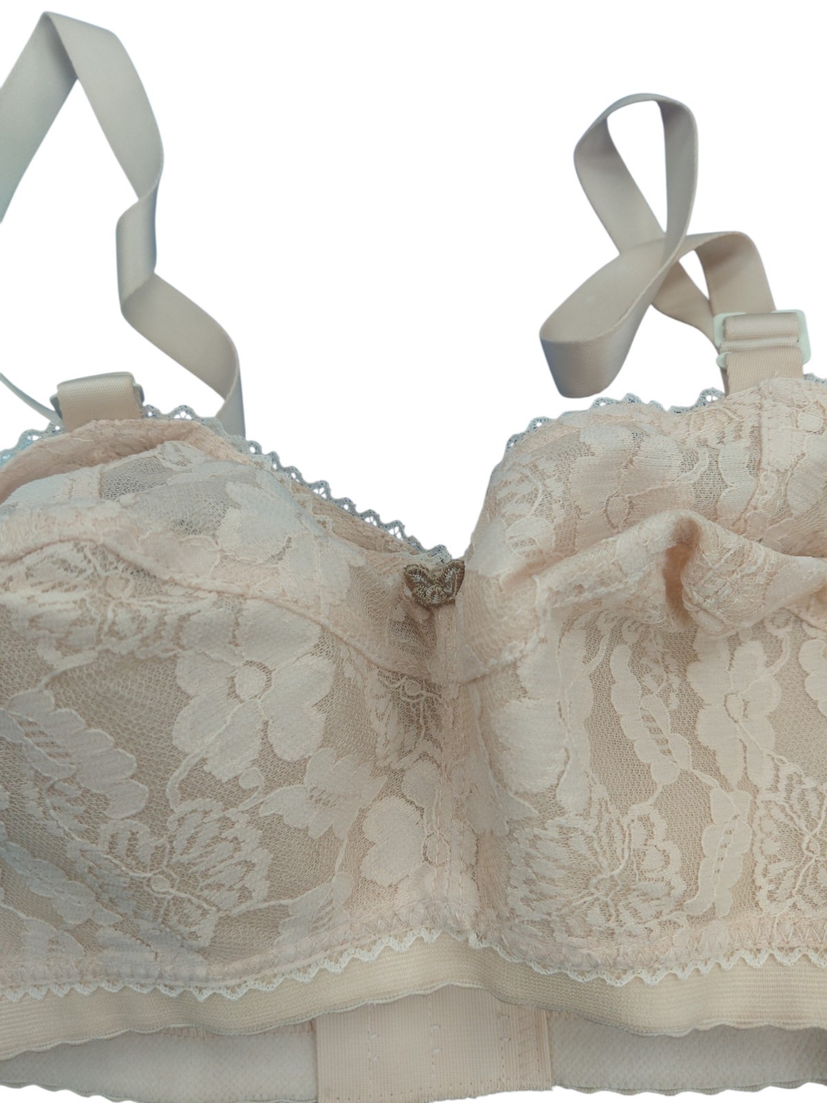 Vintage Lady Cameo Lingerie Bra Size 28EE