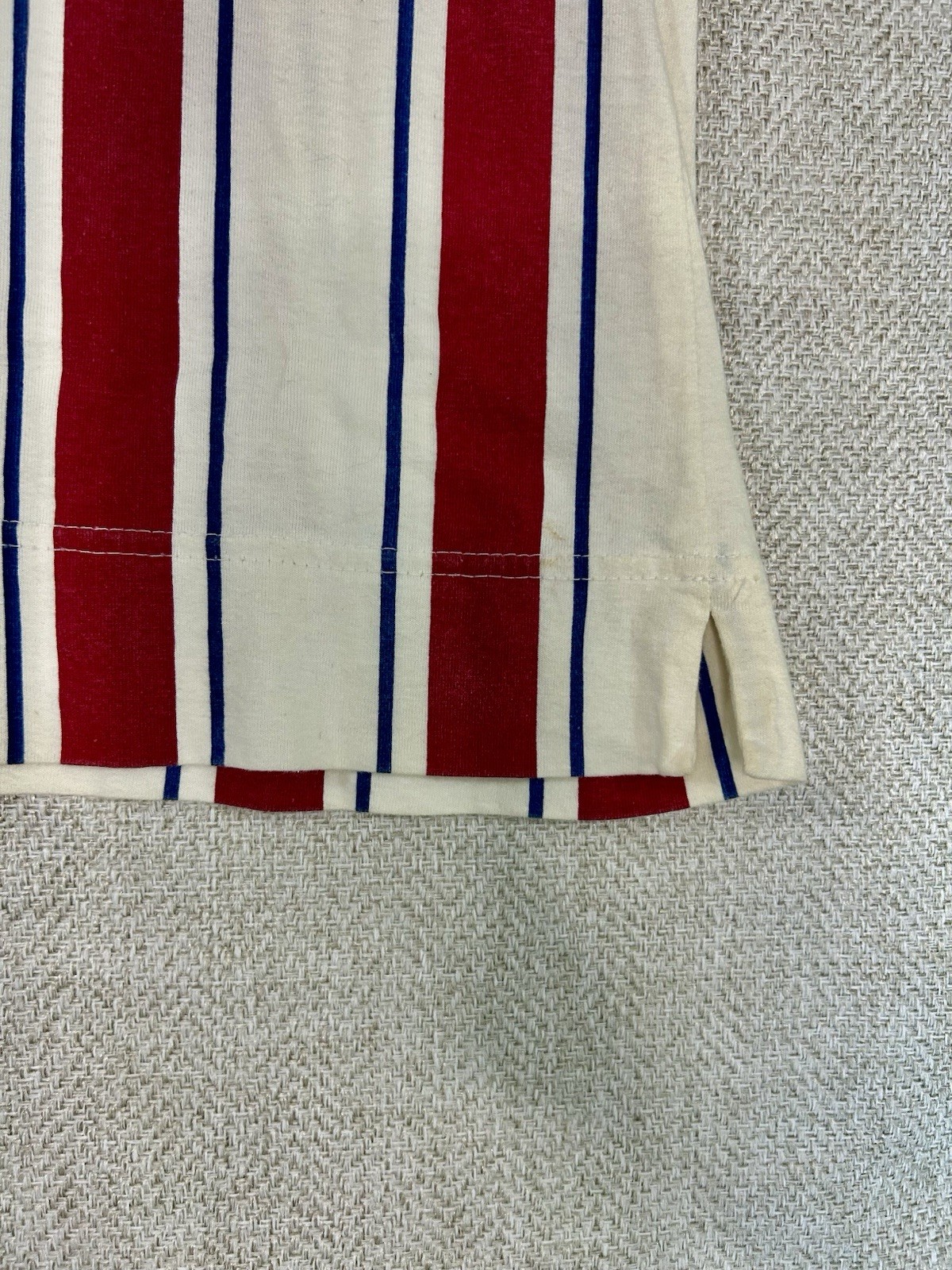 Vintage Erika And Co Striped Top Original Sport Club Made In USA M 80s 90s 1980s