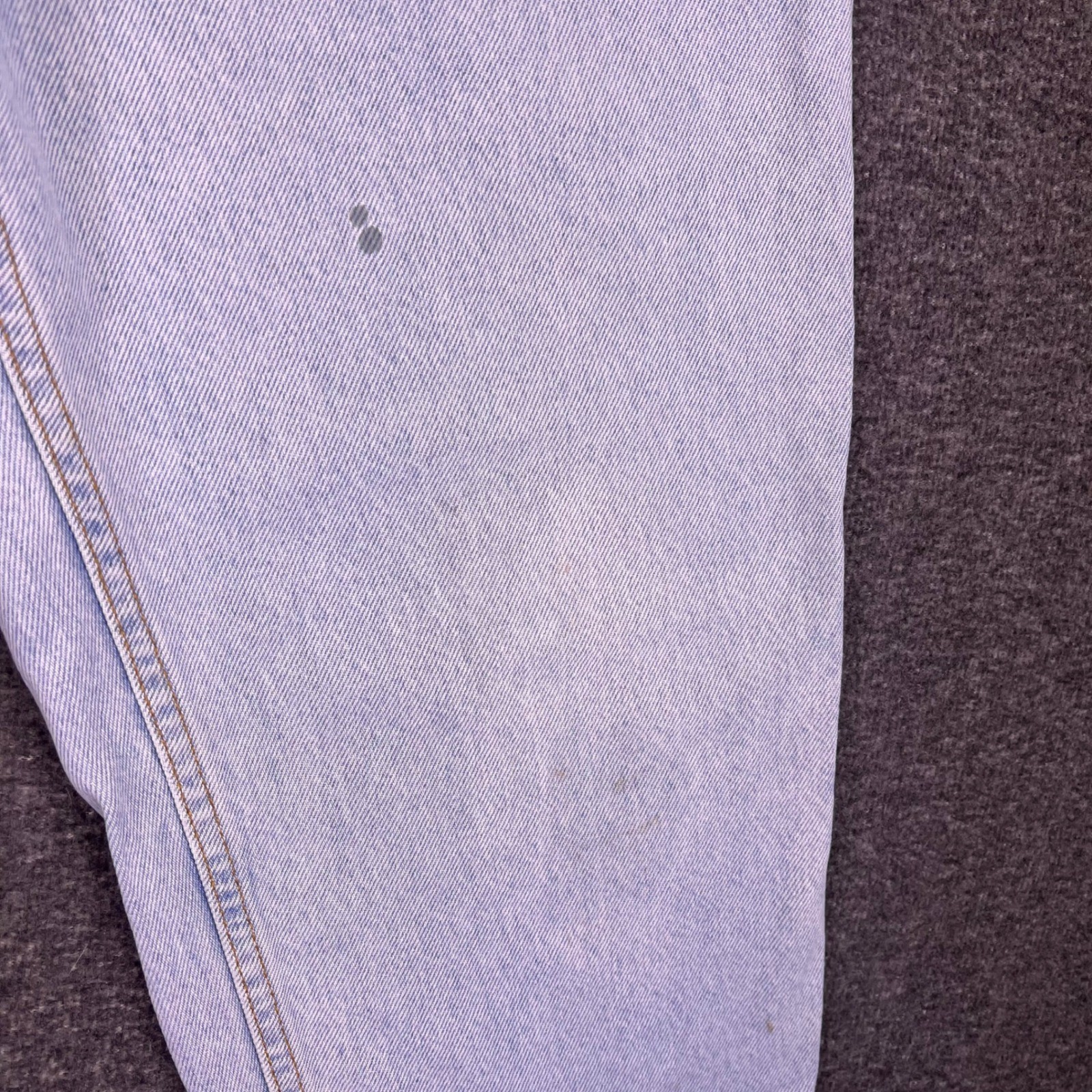 VTG 90s Levis 551 Jeans Womens 16S Light Wash High Rise Tapered Relaxed USA Y2K