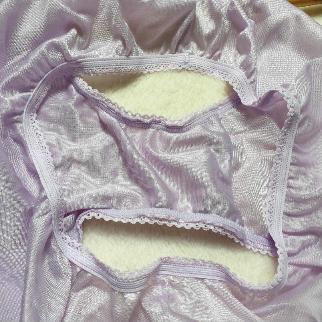 6 Pair Vintage Silky Panties 100% Nylon Sissy Sheer Briefs Size 6-7 Hip 35-39″