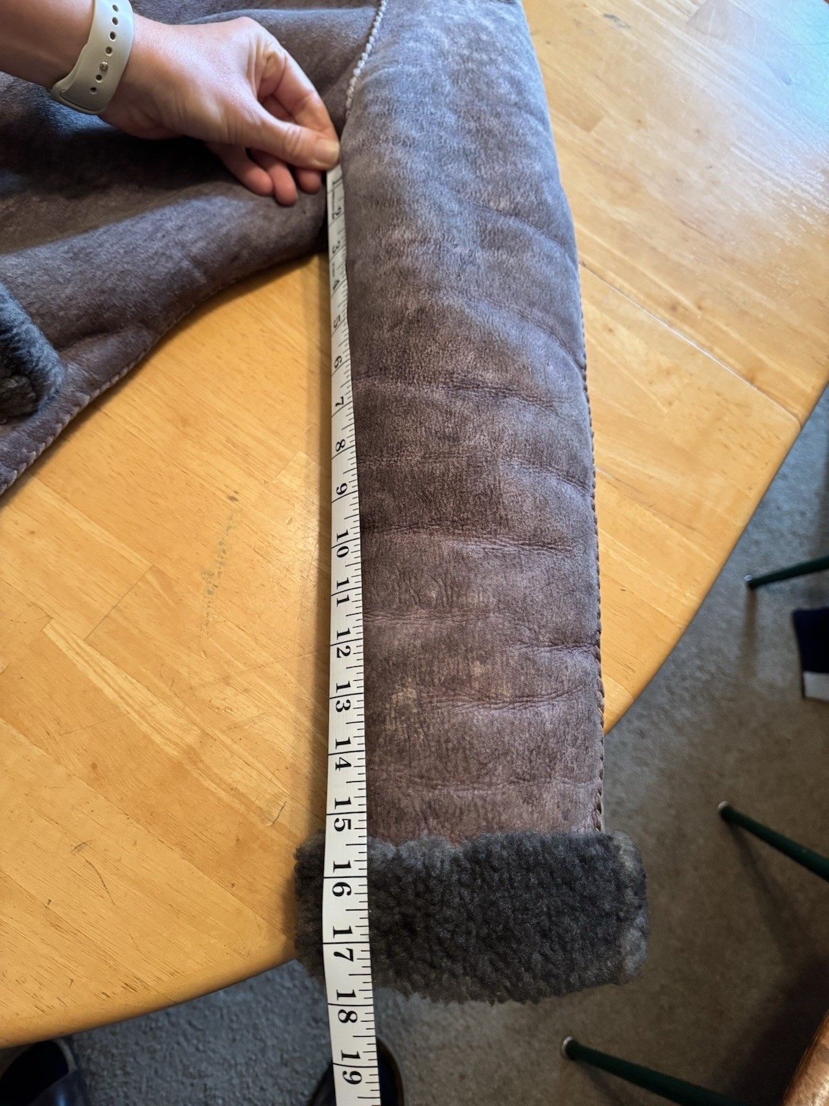 One Of A Kind: Vintage Unique Handmade Artesian Sheepskin Jacket. Warm & Comfy.