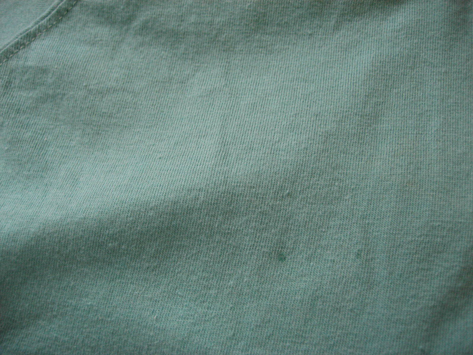 Late 1980s Vintage Laura Ashley Seafoam Green Aqua Cotton Knit Shirt Top Sz S/M