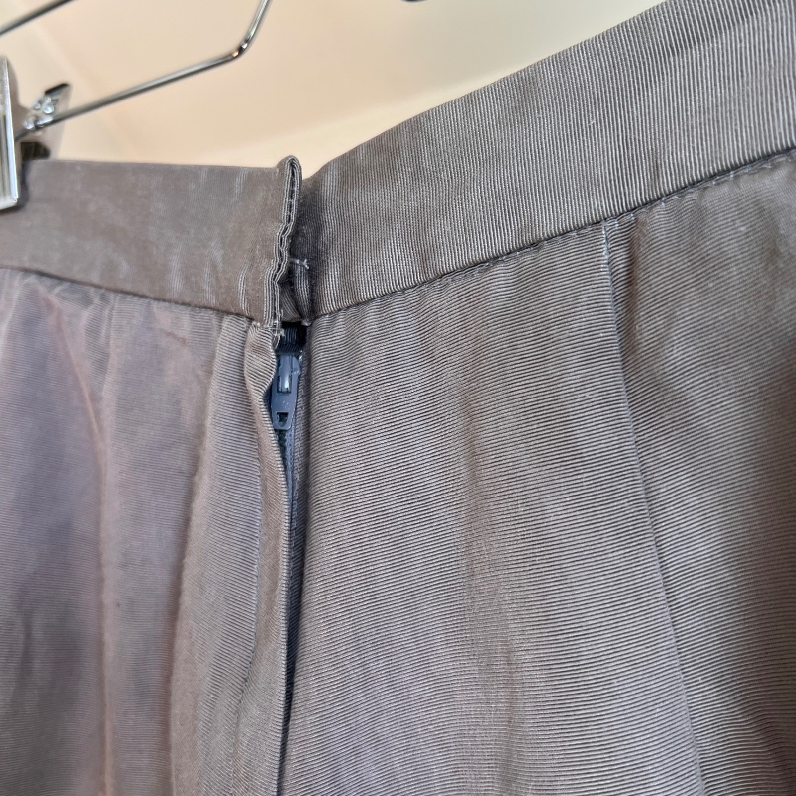 Vintage Cropped Balloon Leg Capri Pants Grey Victorian Peddle Pushers Regency