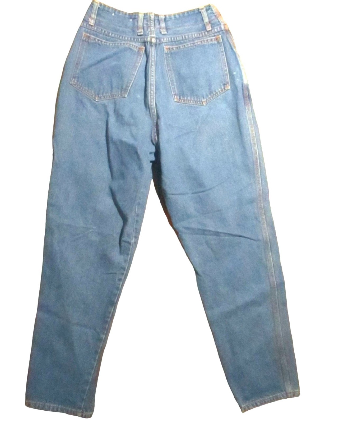 High Waist Raw Denim 9/10 True Vintage Jeans 25×28 1980’s Boho Hippy Brandon