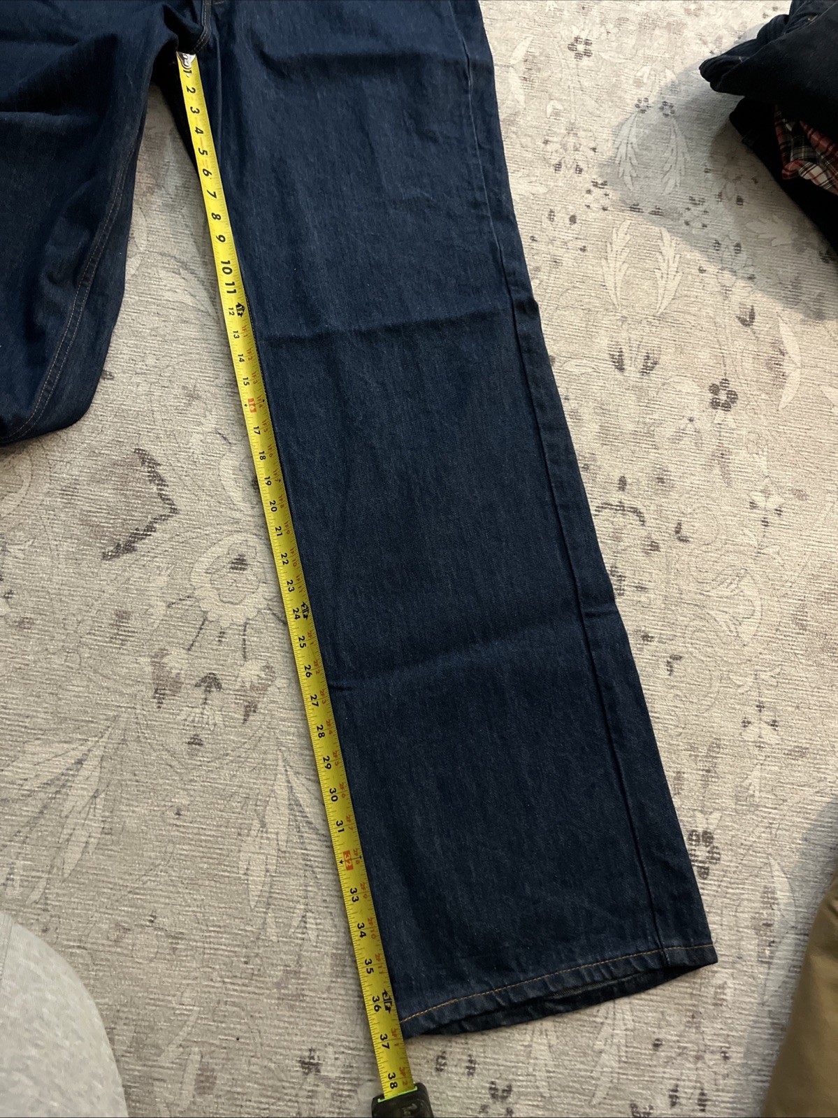 NOS VTG Women’s 70s Levi’s Denim California Straights Jeans 1970s 26 Orange Tab