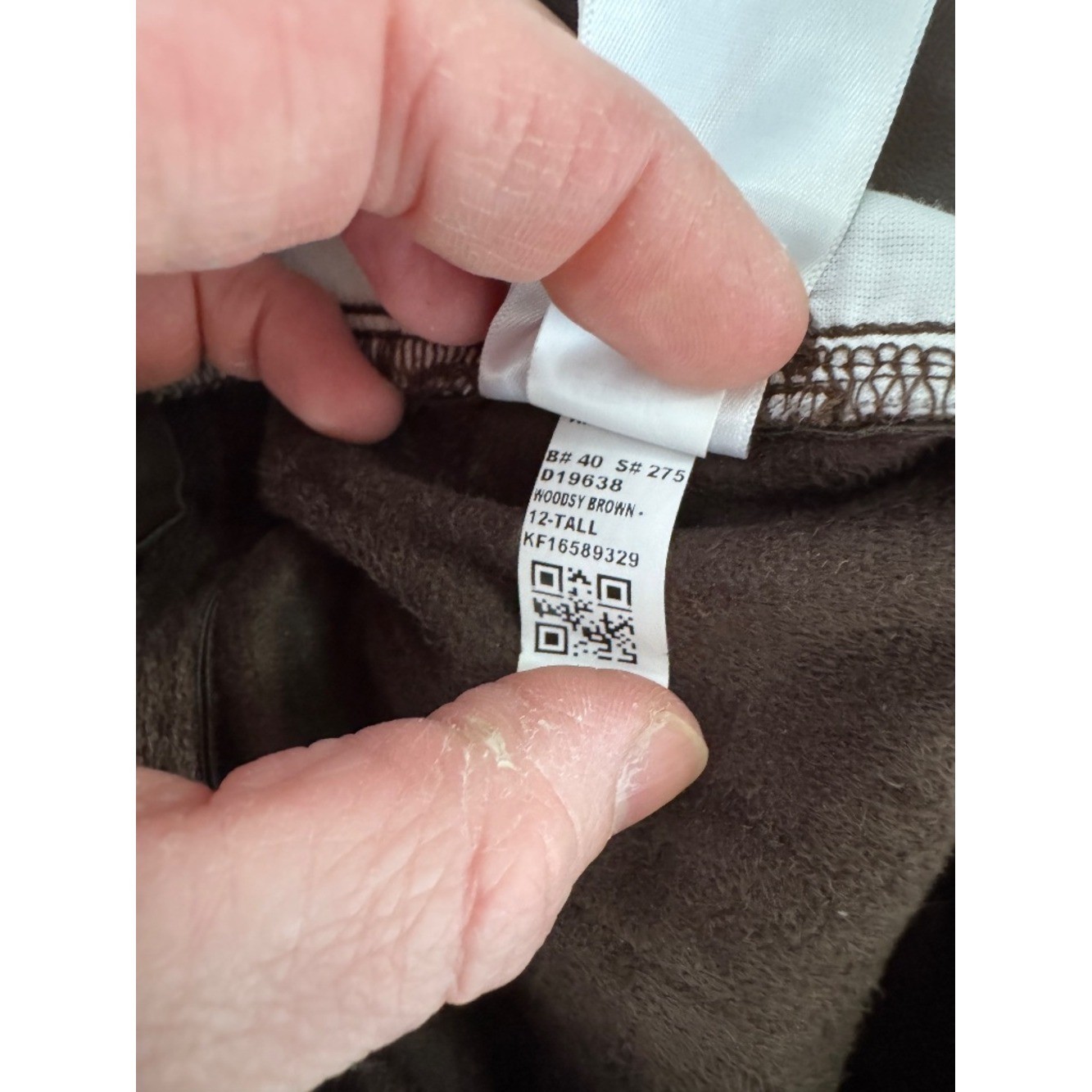Old Navy Brown High Rise Boot-Cut Faux Leather Pants Sz 12 Tall Y2K Chic Fall
