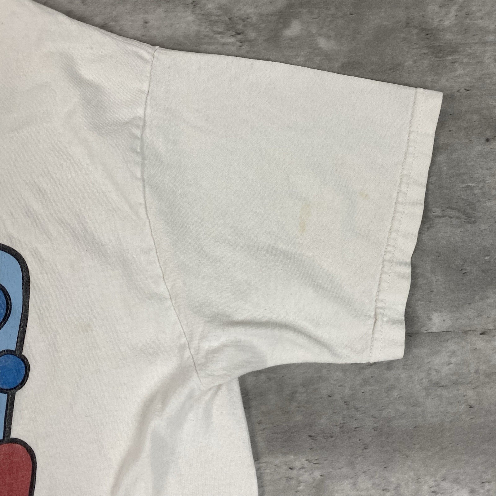 vintage 90s PUCKER UP FISH t shirt OVERSIZED COVER UP funny