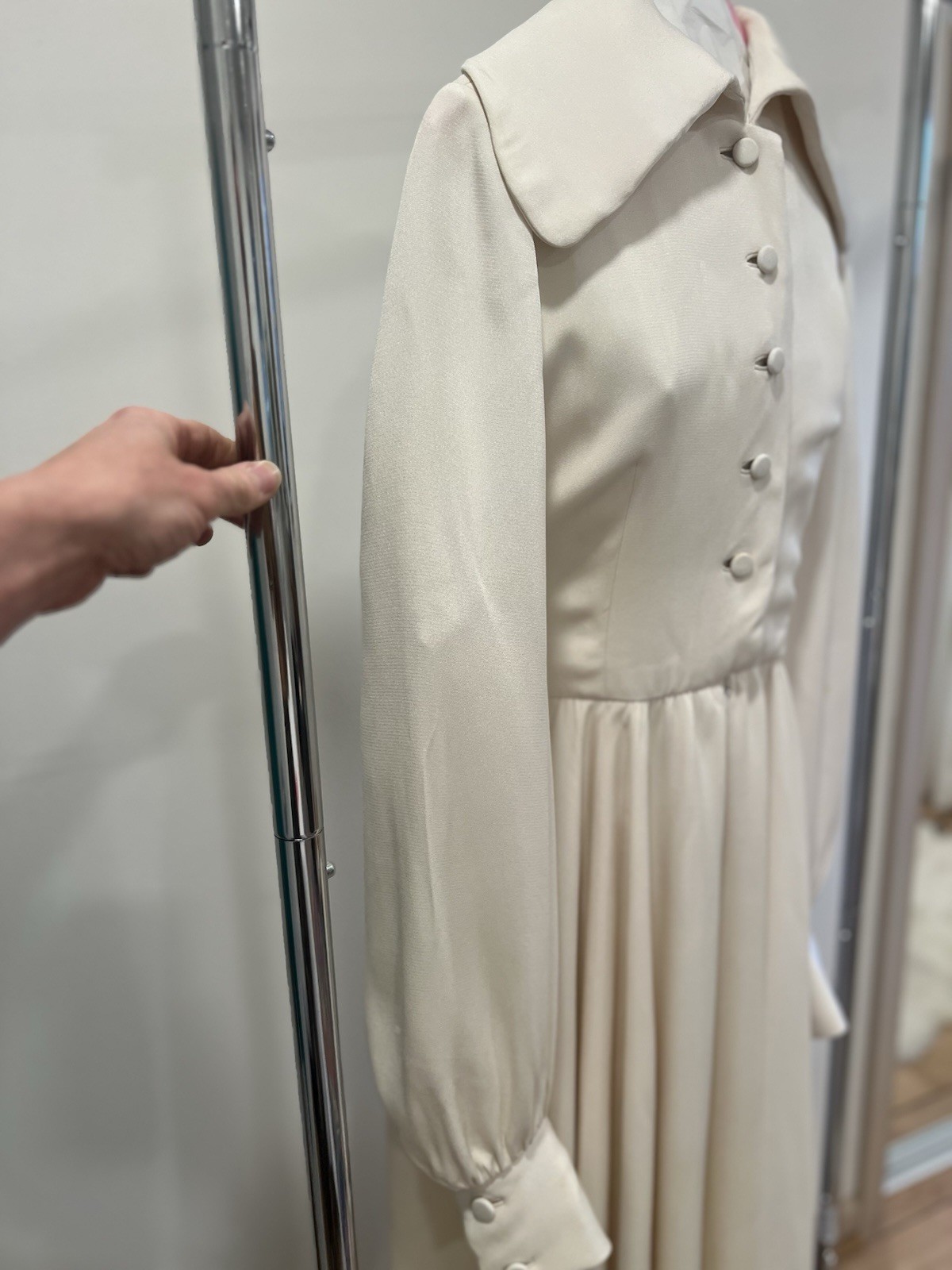 Geoffrey Beene Couture-Era Silk Gown | Late 1960s–Early 1970s | Museum-Worthy