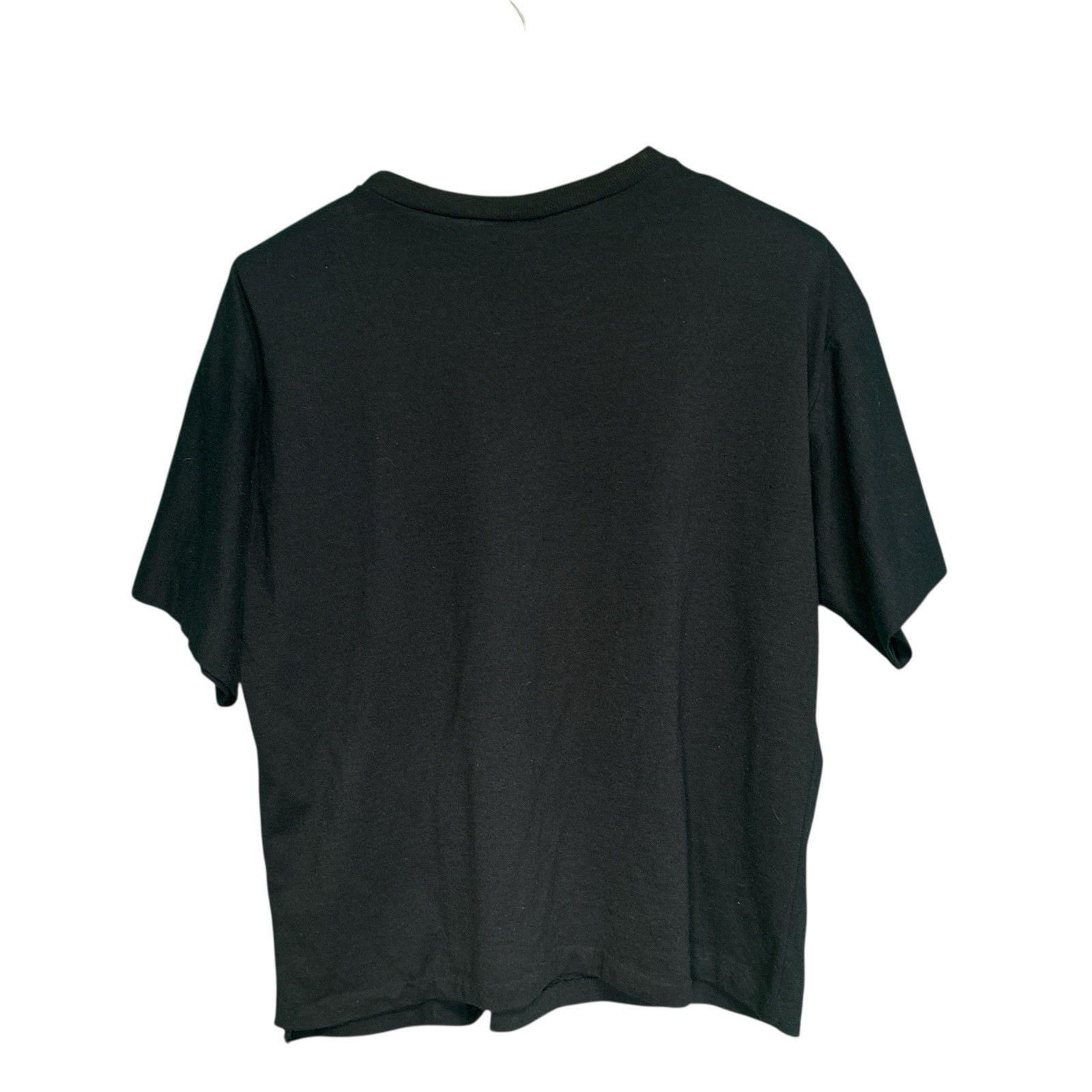 Vintage 80s Rave Black & Pink Slits Top