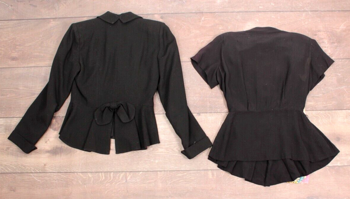 VTG Lot of 18 40s 50s AS IS Suits & Blazers Assorted Sizes & Colors 1940s 1950s