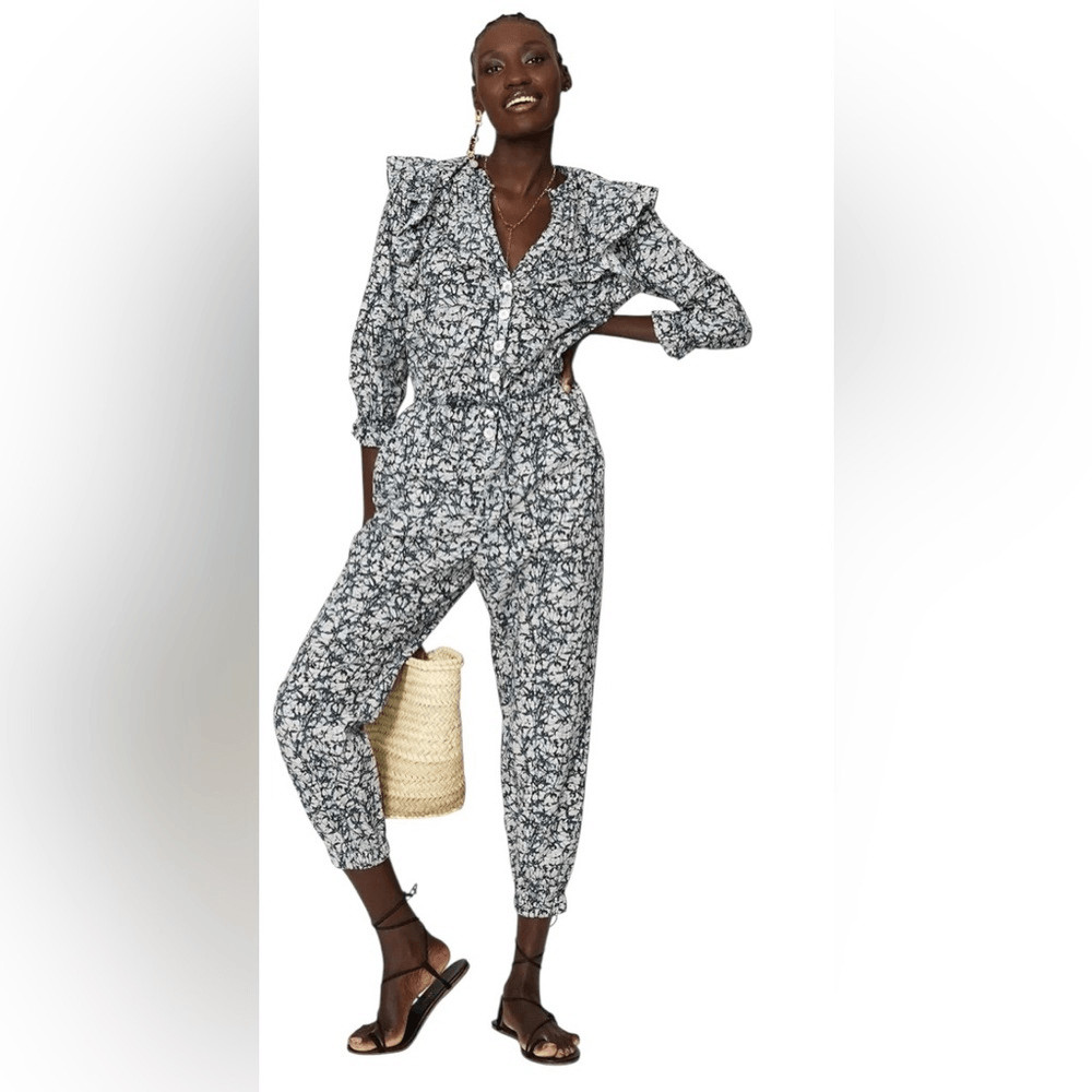 Veronica Beard Tanay Jumpsuit Size 16