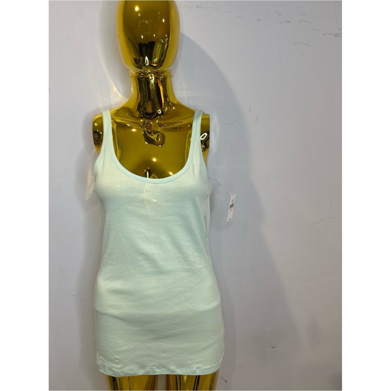 Y2K Vintage 2013 NWT Essential Cami Scoop Neck Tank Top – Mint Green