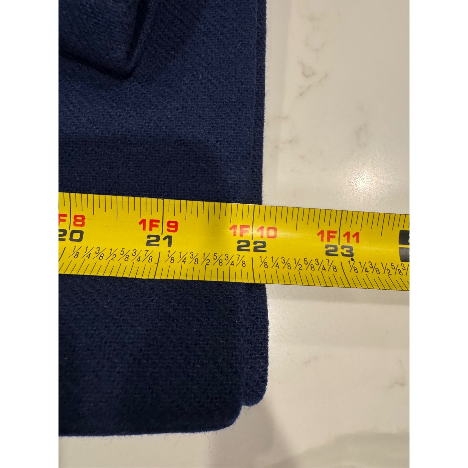 Century of Boston A-Line Skirt Women S Blue Wool Vintage Paneled Mid Length