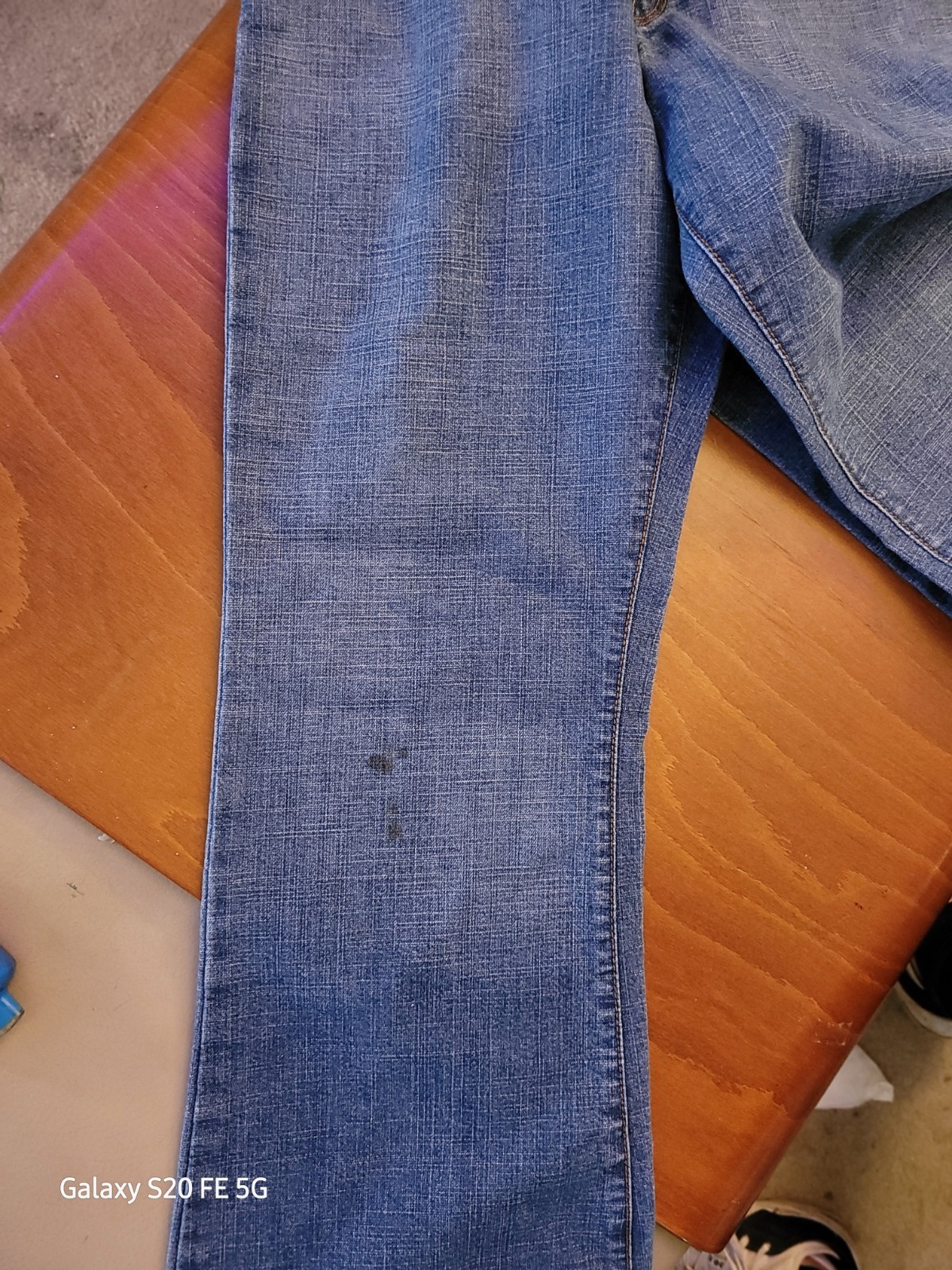 RARE Y2K Von Dutch Sz 29 Vintage Back Patch 90’s Jeans Distressed Wide Leg