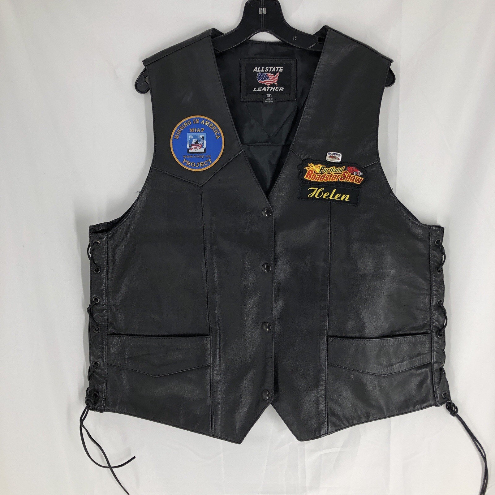 All State Leather Best Portland Roadster Show Lace Up Sides 50